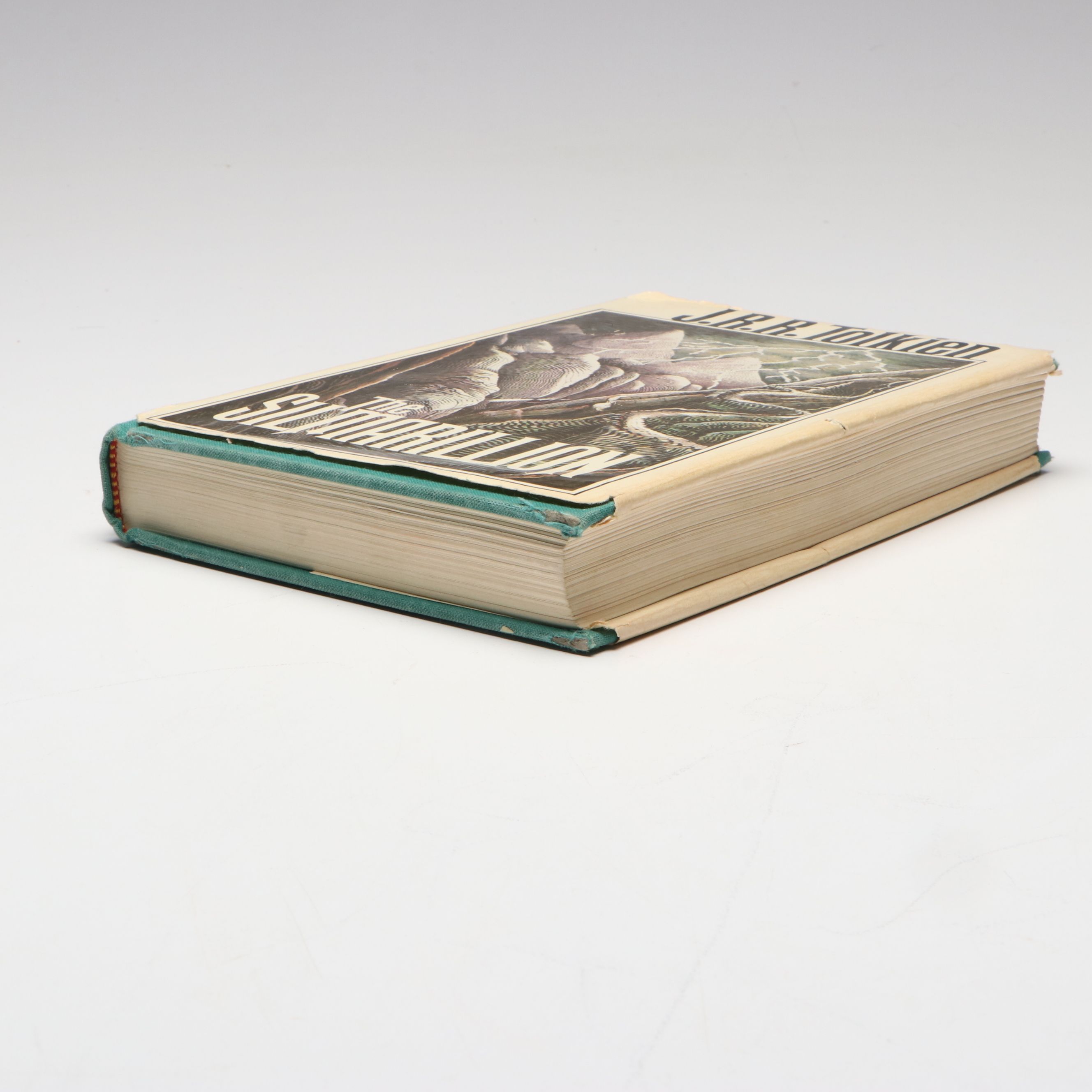 First American Edition "The Silmarillion" by J. R. R. Tolkien with Map, 1977