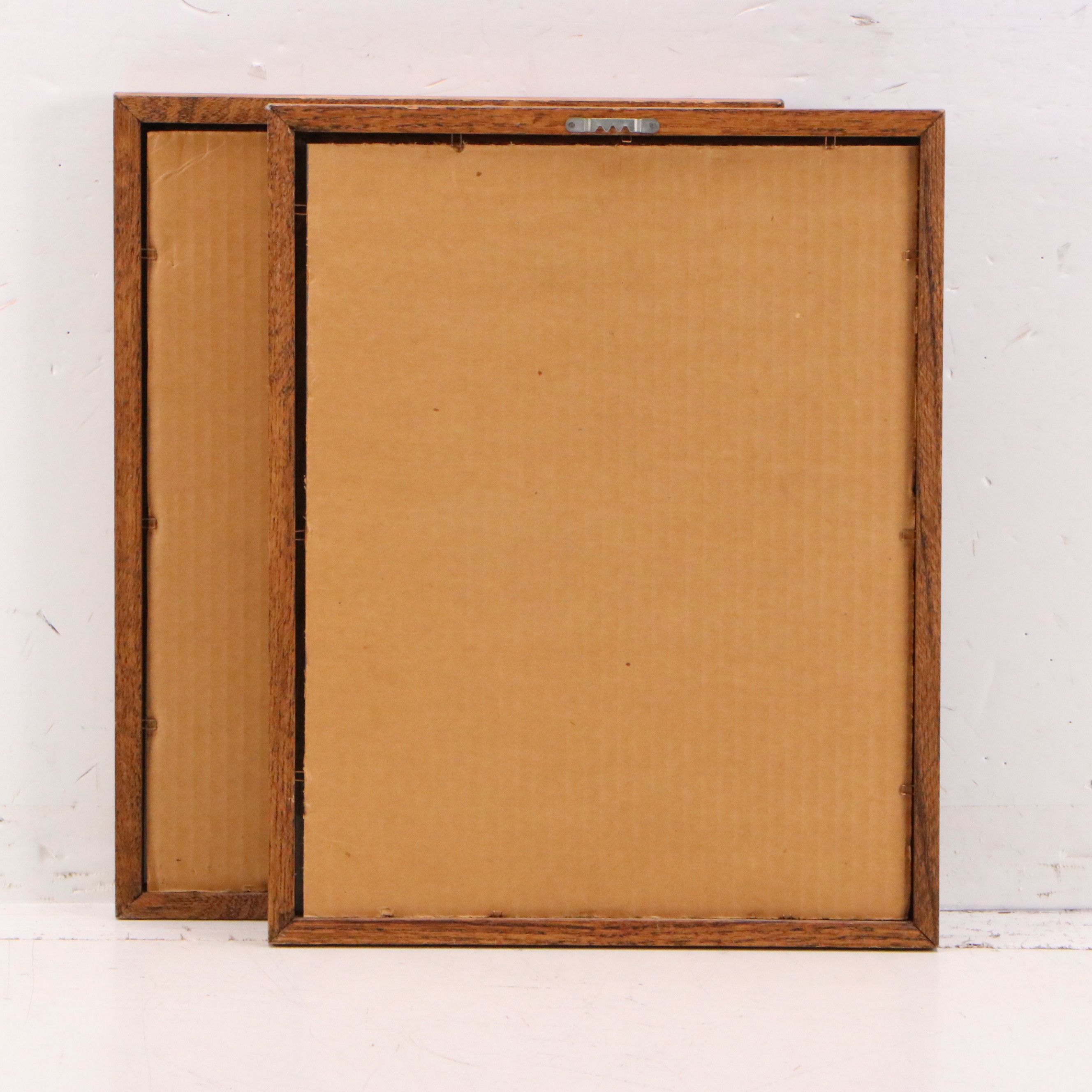 Pair of John McCann Watercolor Paintings of Street Scenes, Late 20th Century