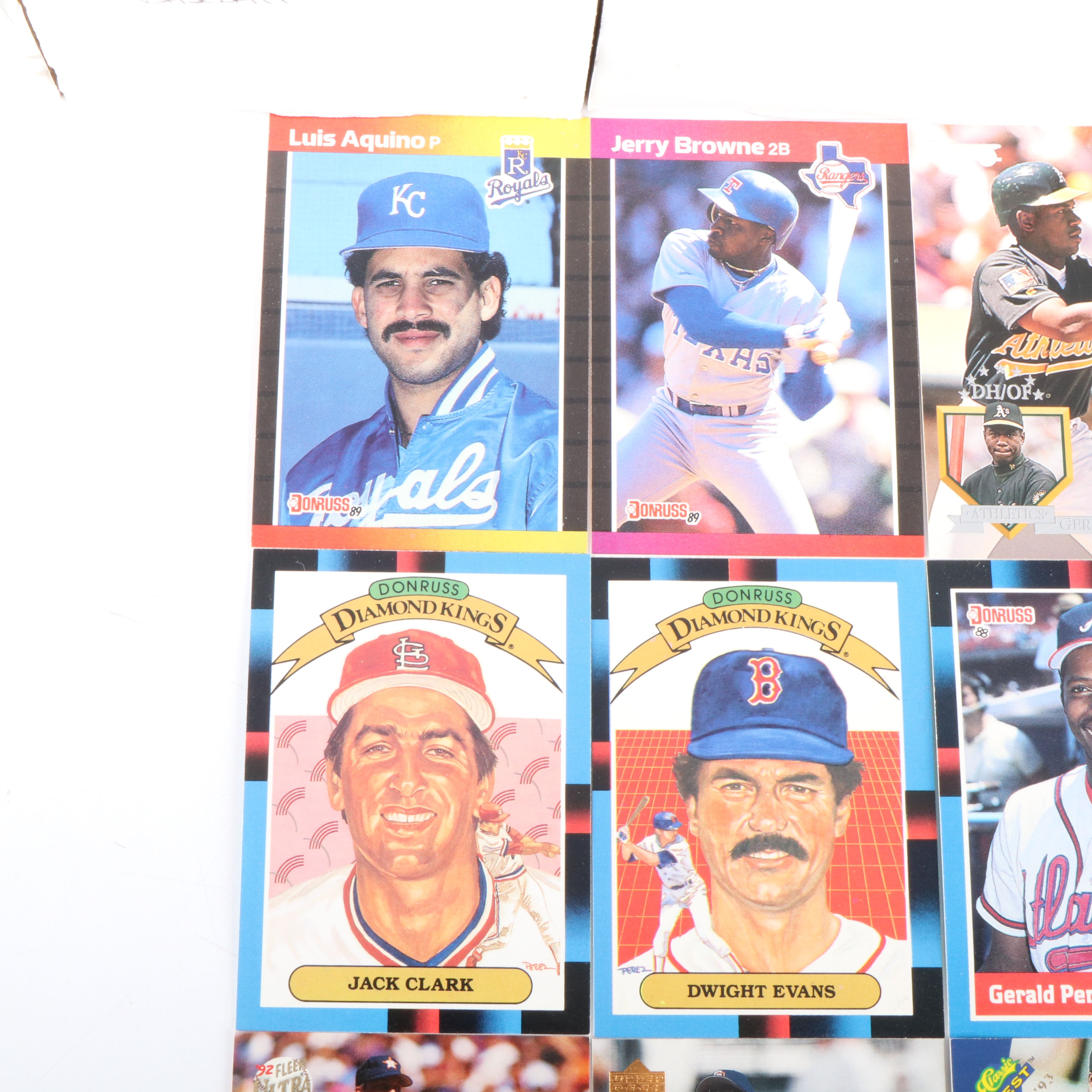 Six Boxes of Baseball Cards, 1980s to 2000s, Approximately 4,400 Cards Total