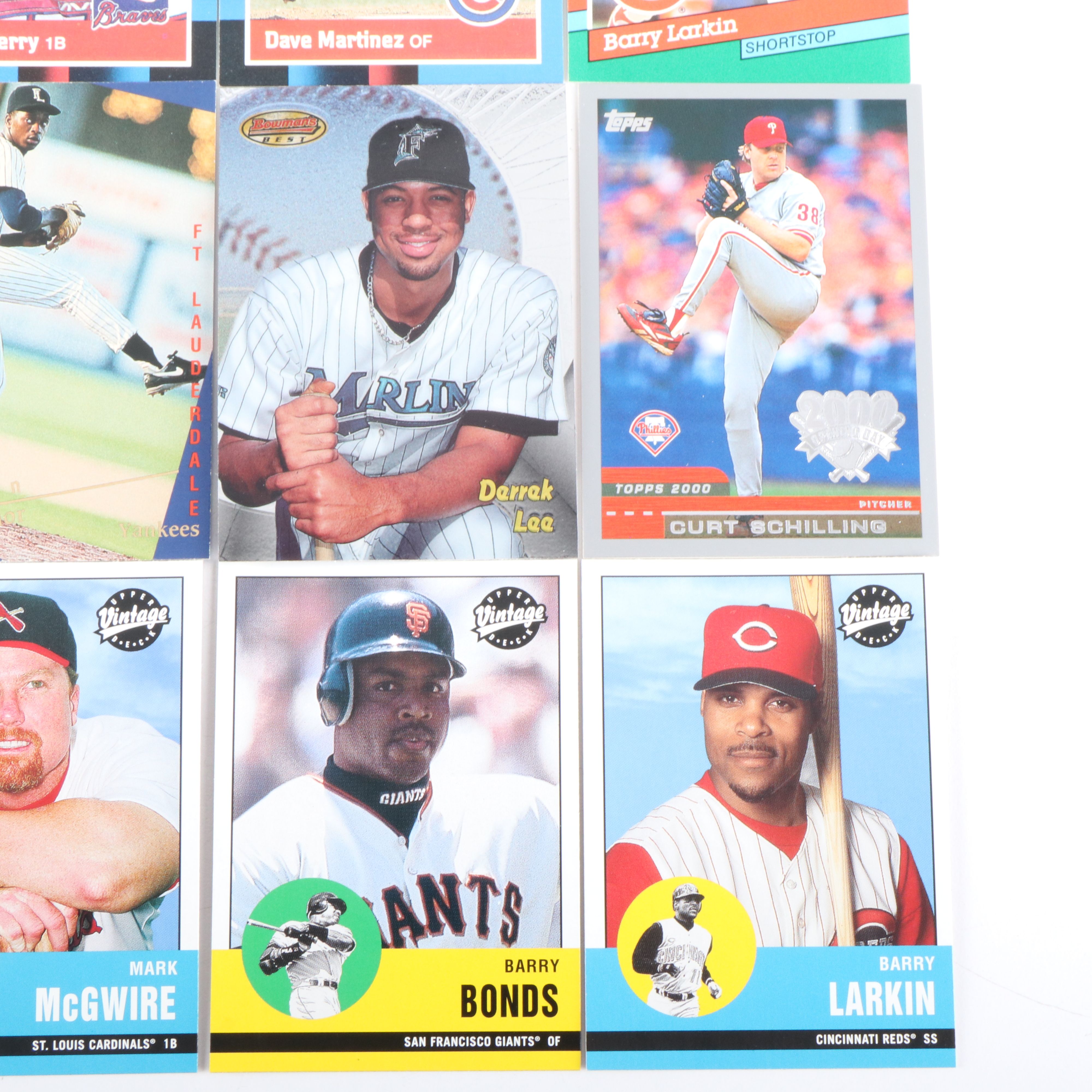 Six Boxes of Baseball Cards, 1980s to 2000s, Approximately 4,400 Cards Total