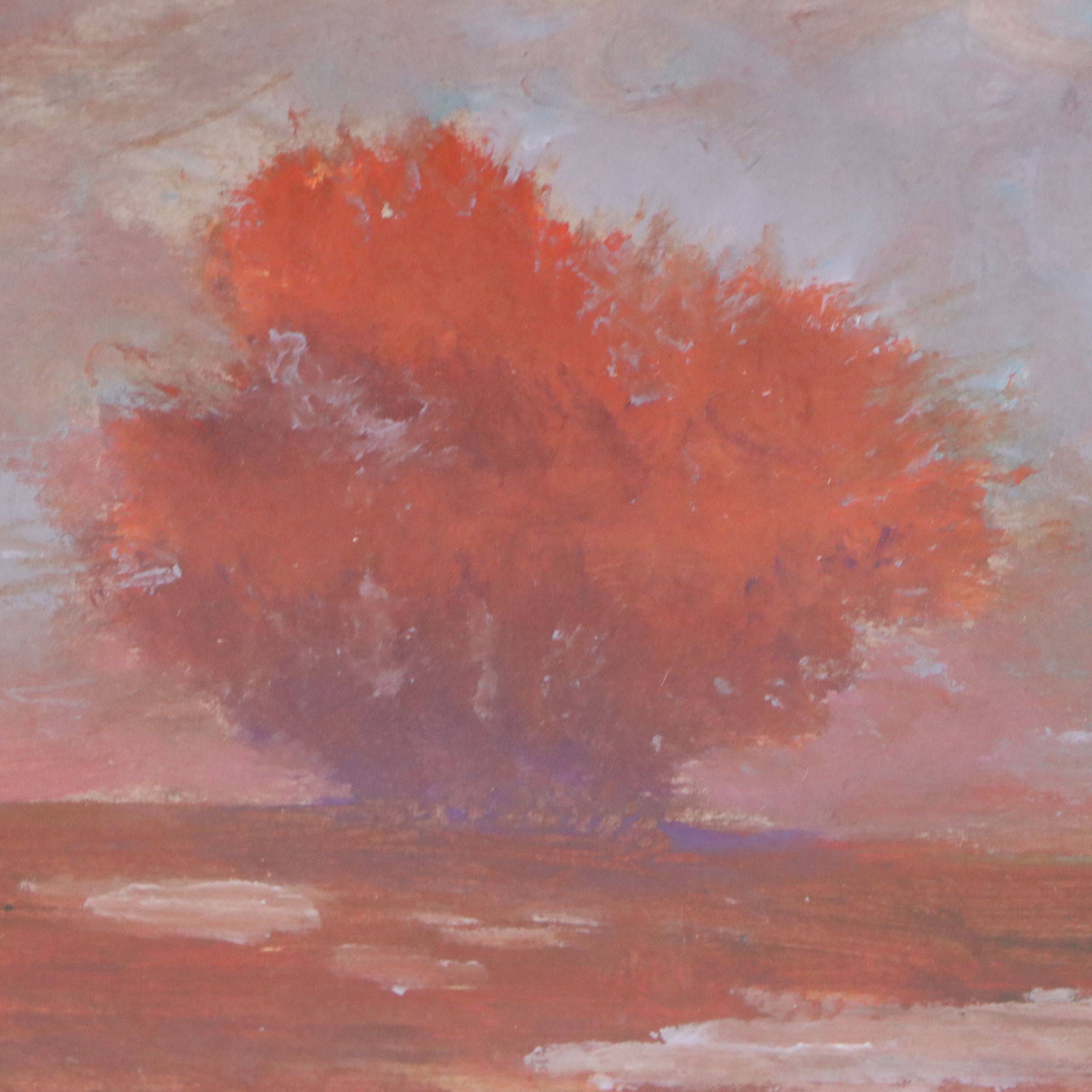 Robert Riddle Baker Acrylic Painting "After the Rain," 2025