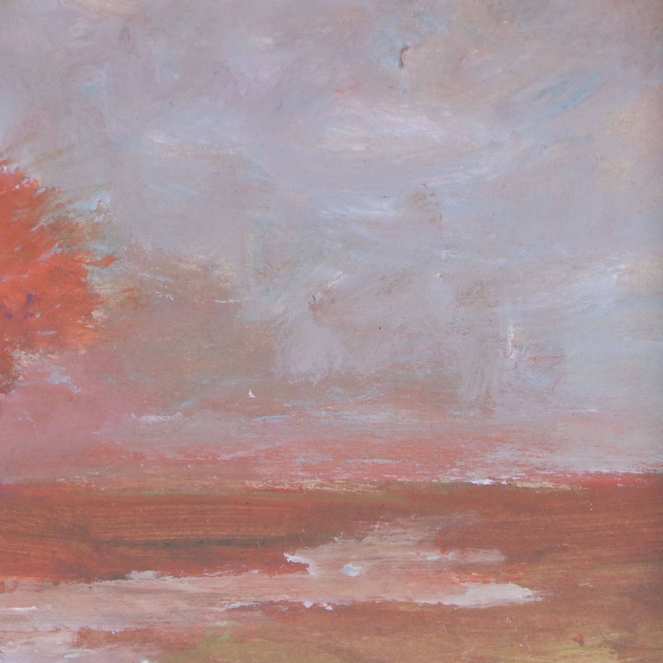 Robert Riddle Baker Acrylic Painting "After the Rain," 2025