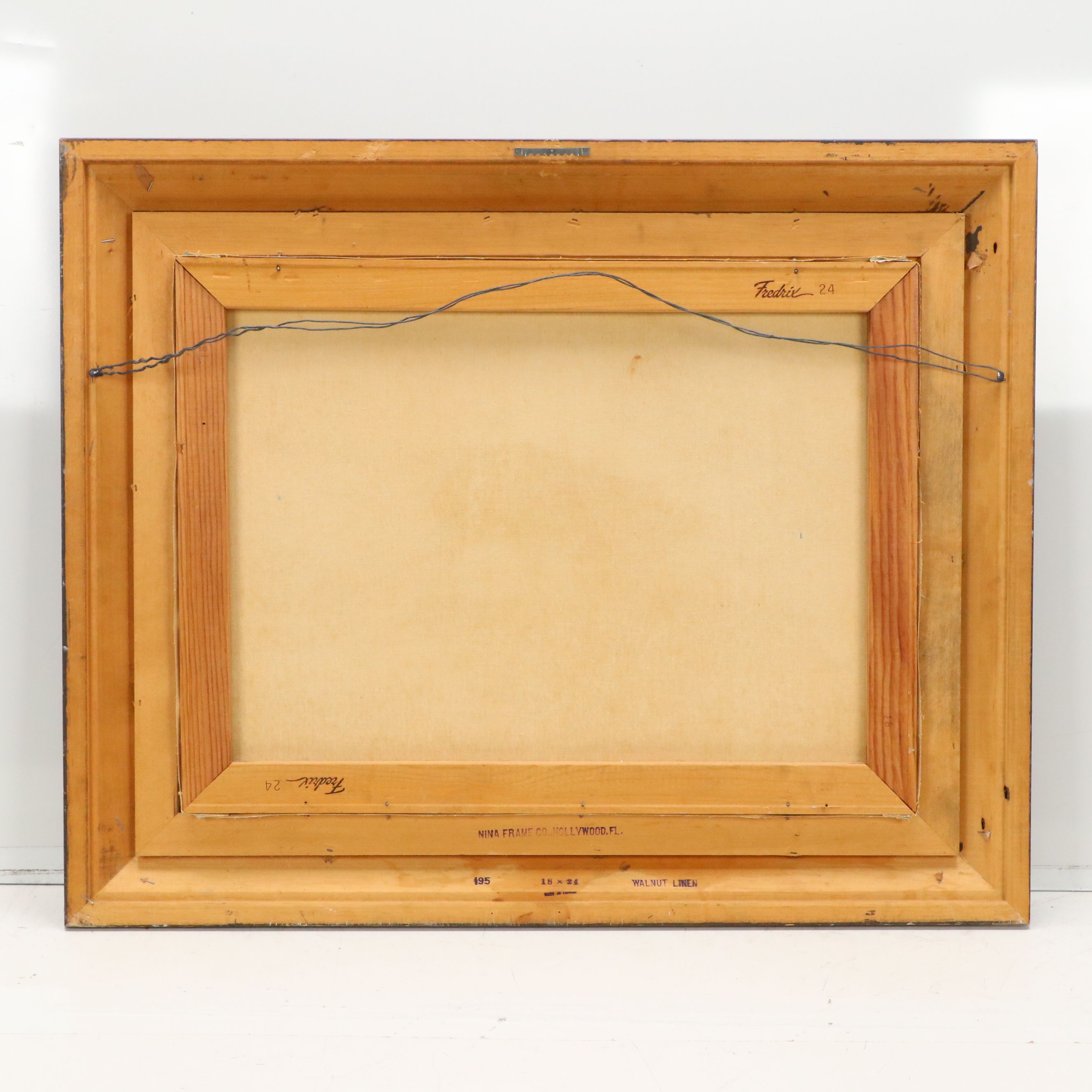 Robert P. Wheeler Oil Painting Clipper Ship at Sea, Early 20th Century