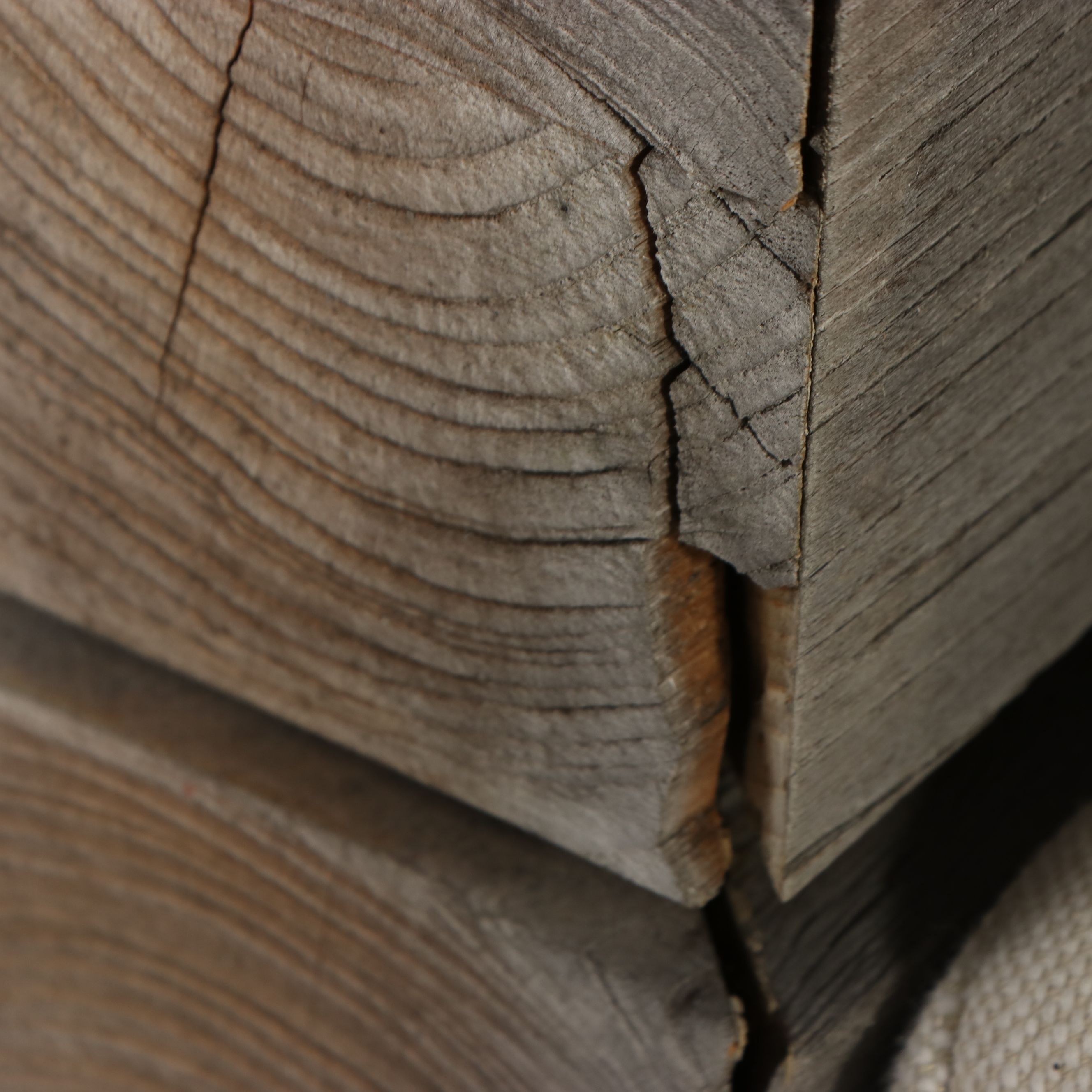 Restoration Hardware "Menorca" Teak Sectional Sofa and Coffee Table