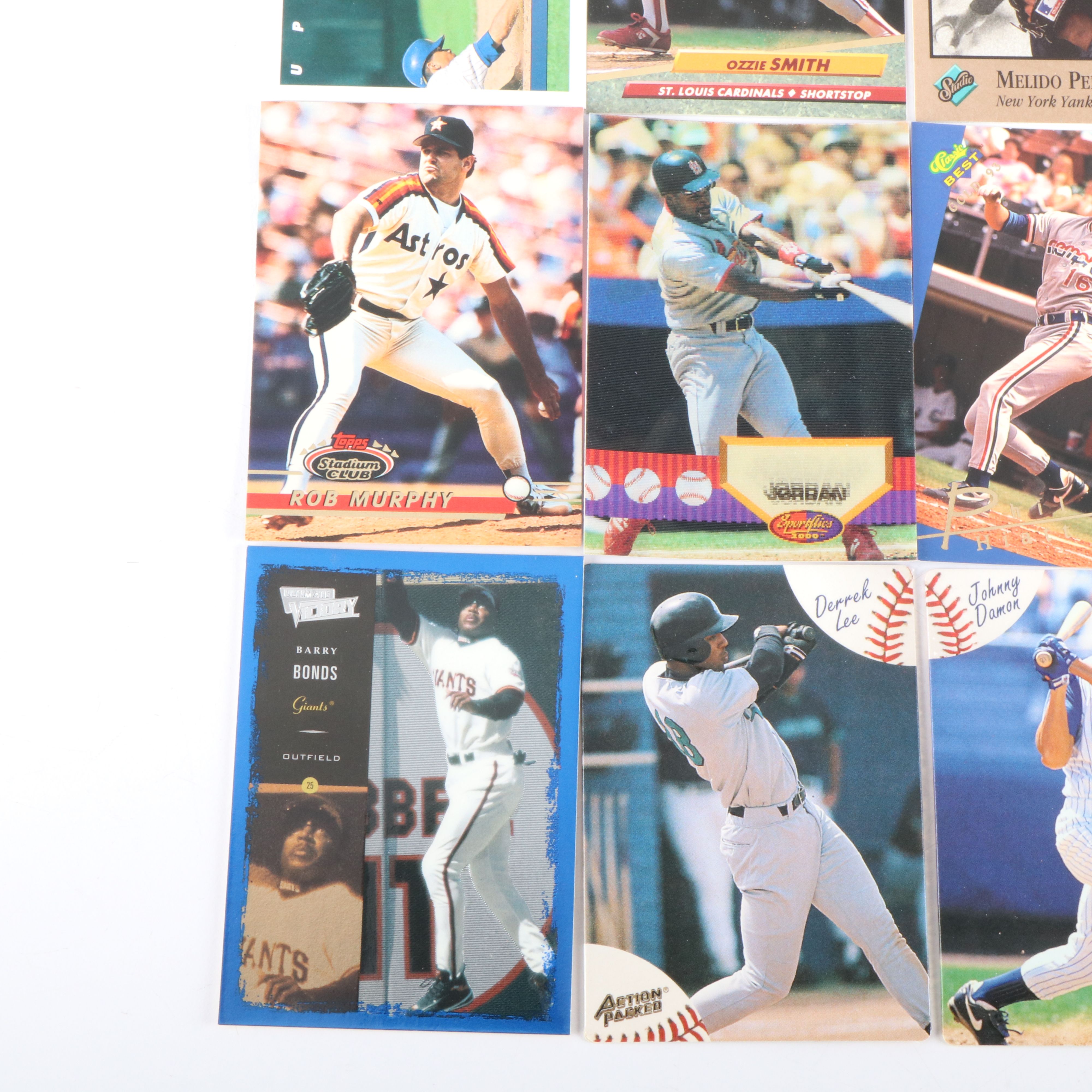 Six Boxes of Baseball Cards, Mainly 1990s, Approximately 4,000 Cards Total