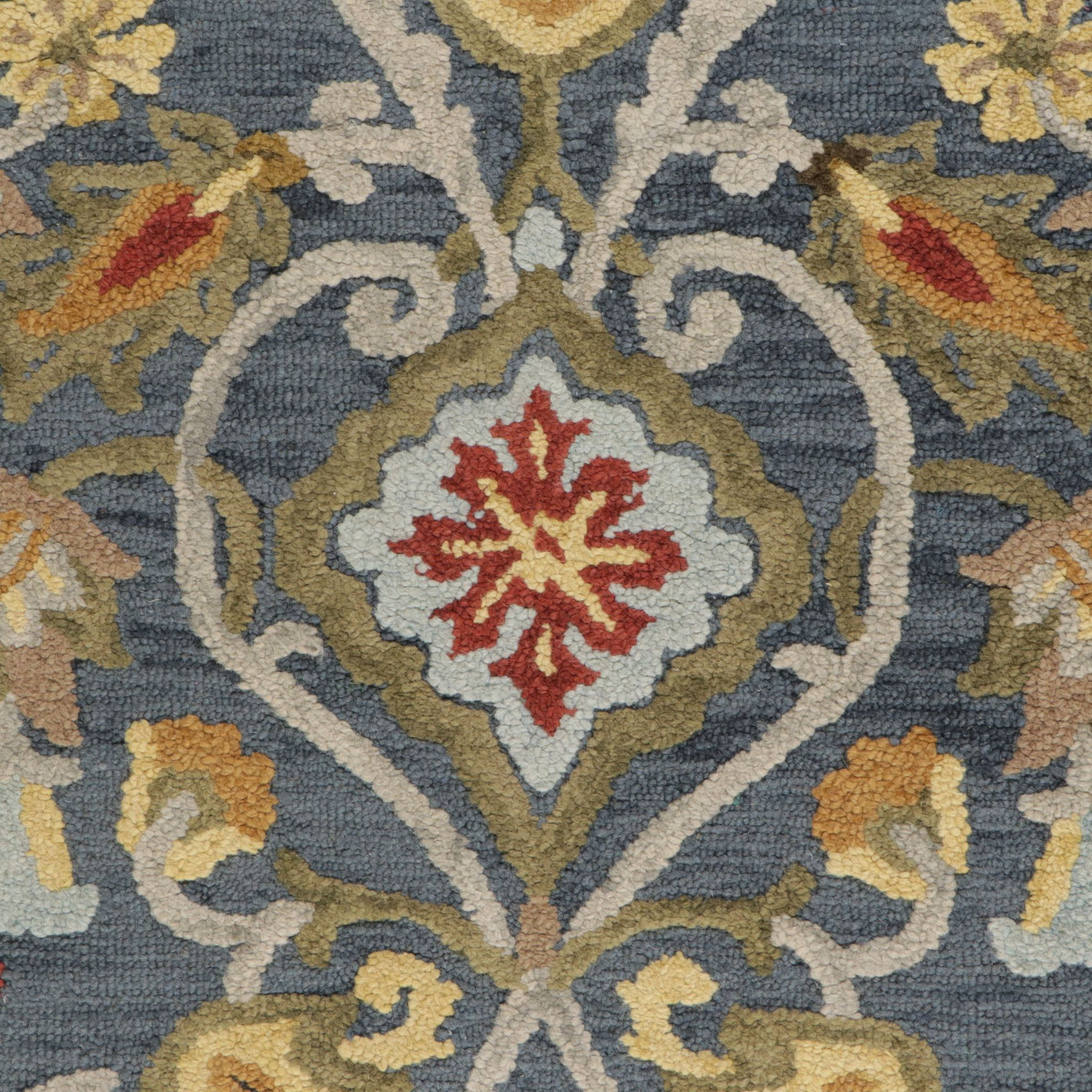 8' x 10' Hand-Hooked Safavieh "Blossom" Collection Area Rug