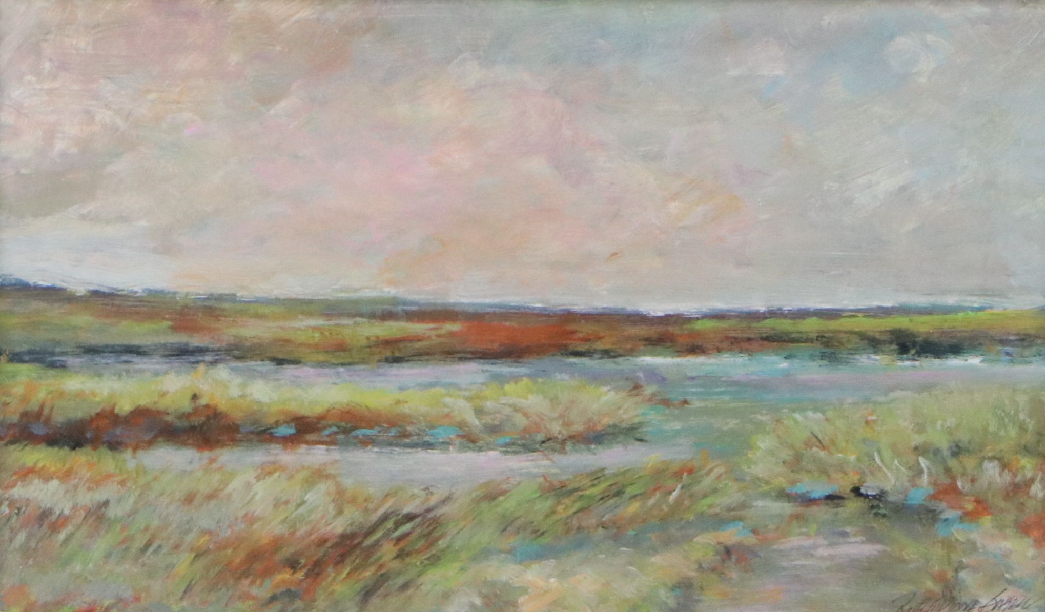 Robert Riddle Baker Acrylic Painting "Sanctuary," 2025