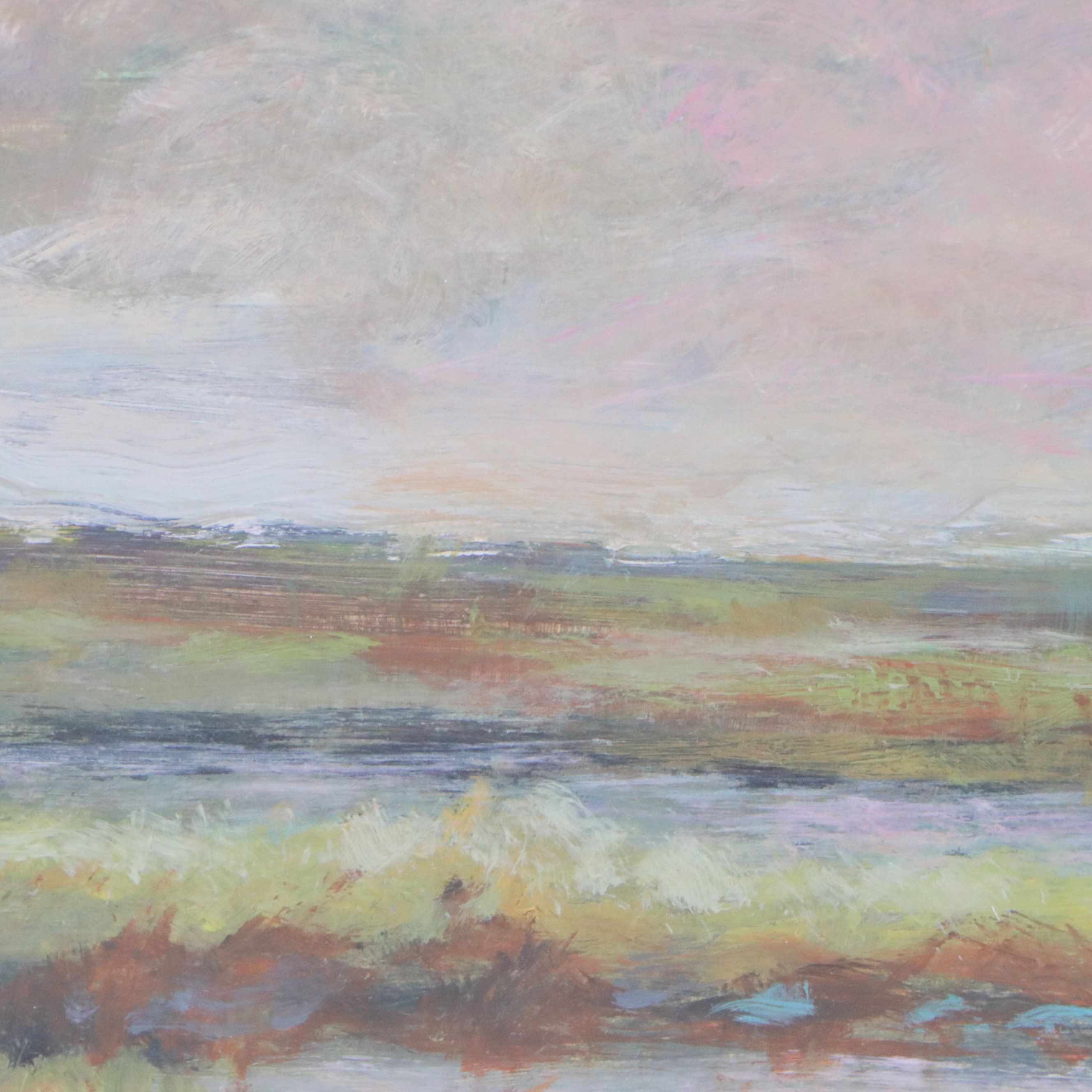 Robert Riddle Baker Acrylic Painting "Sanctuary," 2025