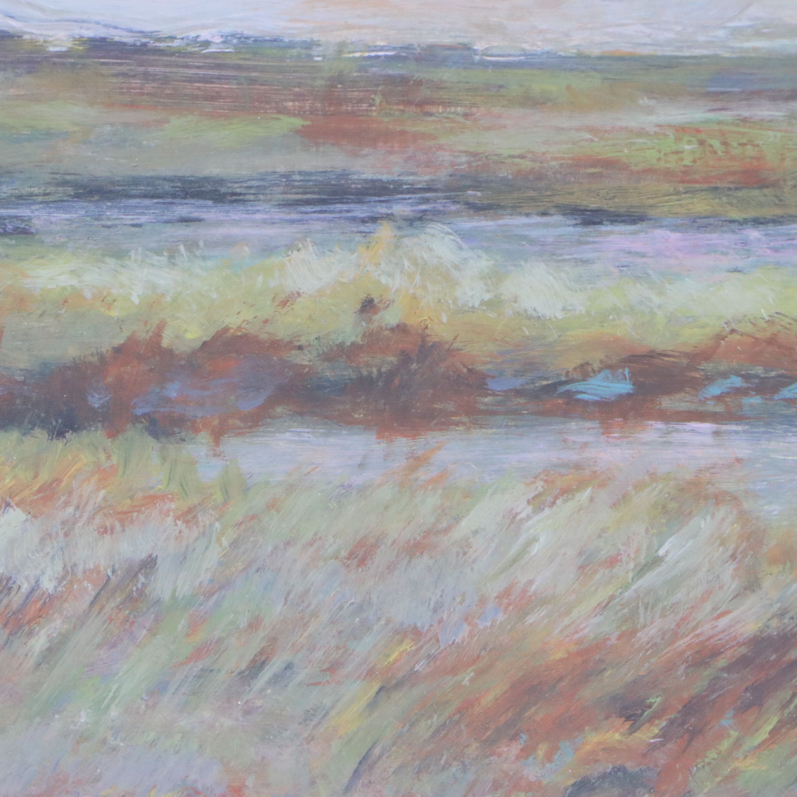 Robert Riddle Baker Acrylic Painting "Sanctuary," 2025