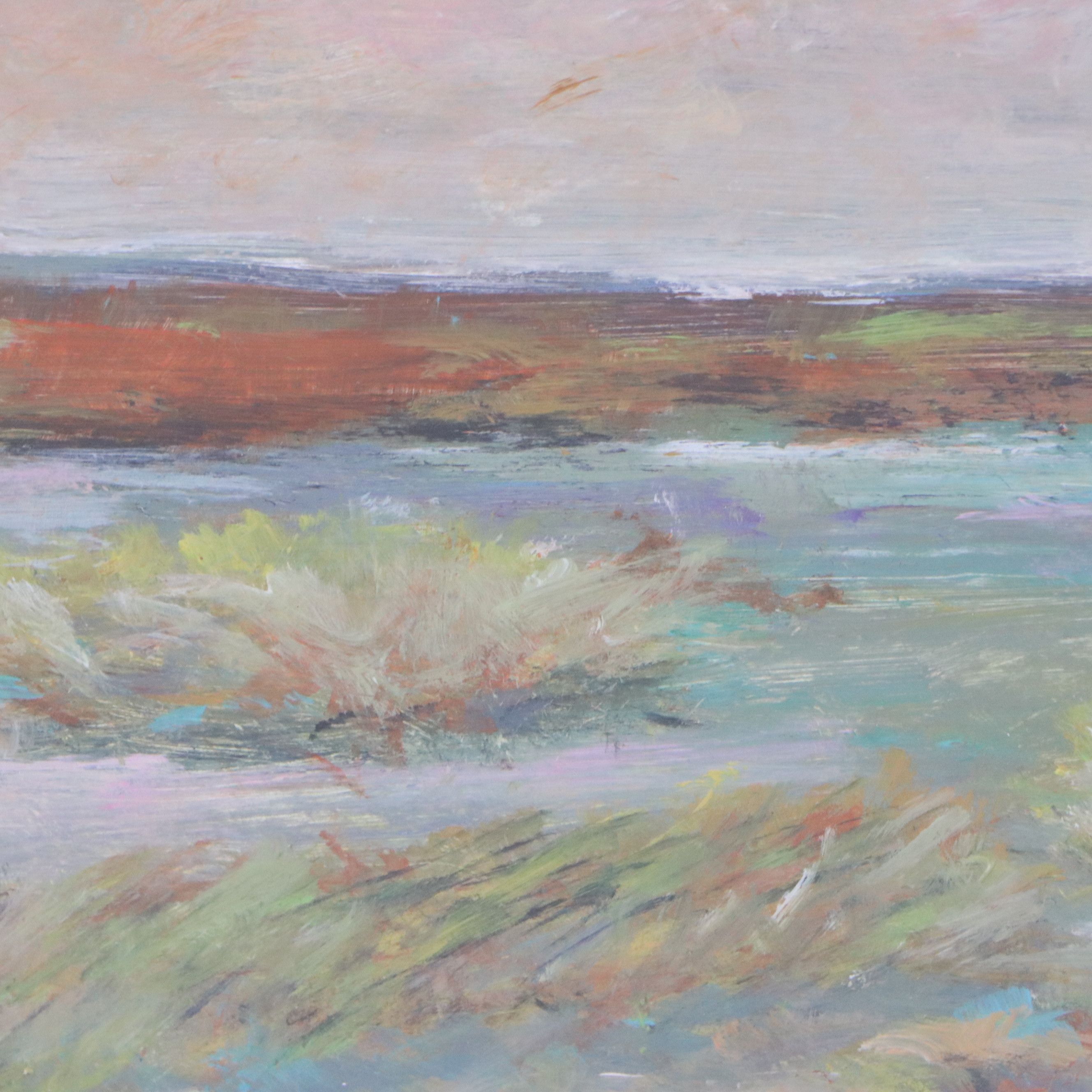 Robert Riddle Baker Acrylic Painting "Sanctuary," 2025