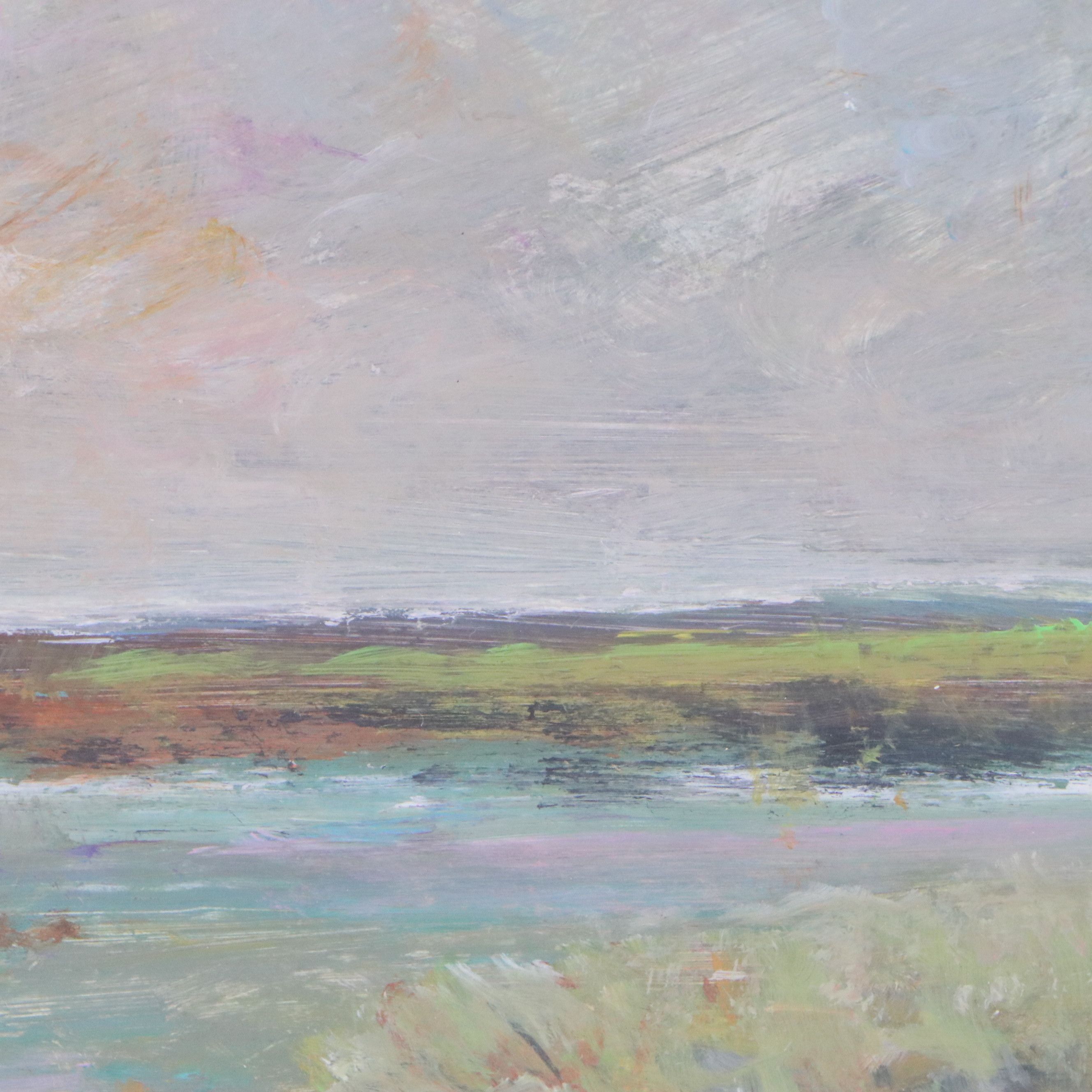 Robert Riddle Baker Acrylic Painting "Sanctuary," 2025