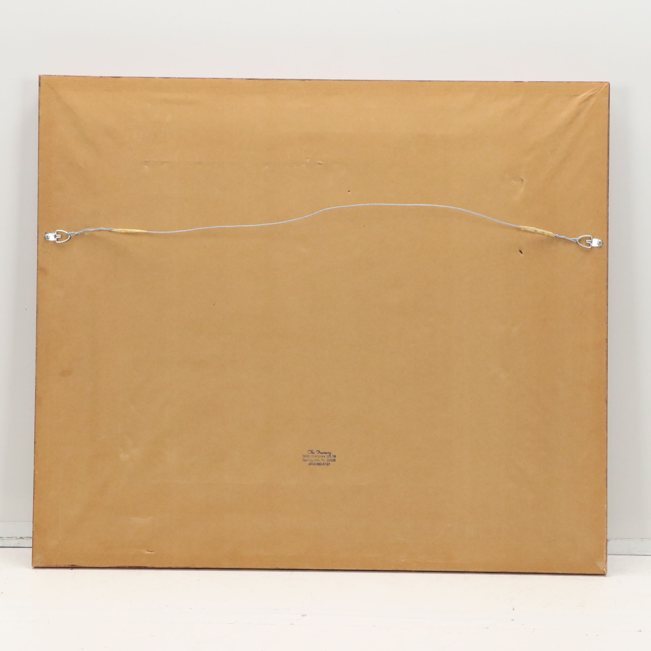 George Schwatcha Jr. Pastoral Scene Landscape Oil Painting, Late 20th Century