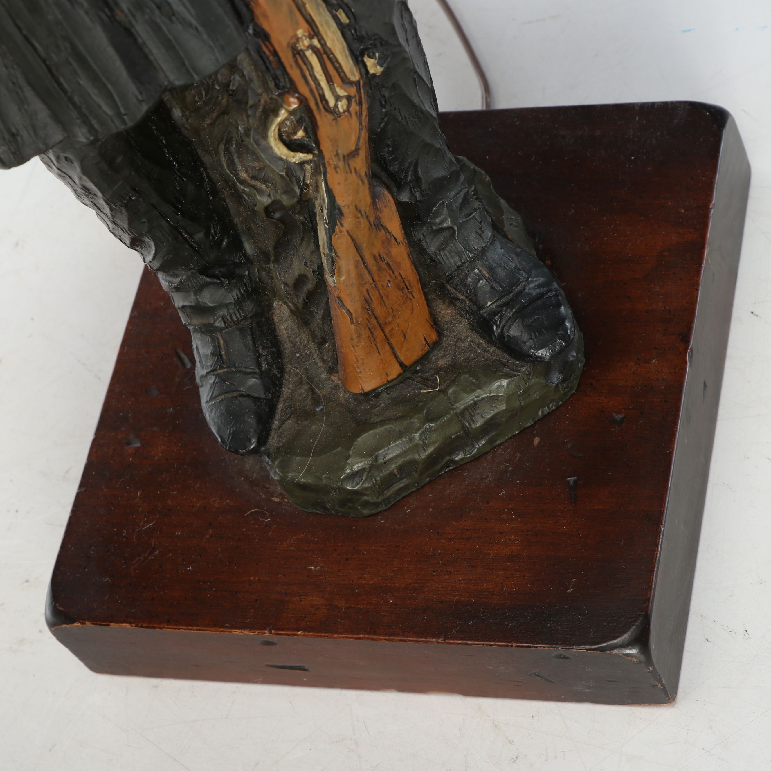 American Civil War Union and Confederate Soldier Table Lamps, Late 20th C.