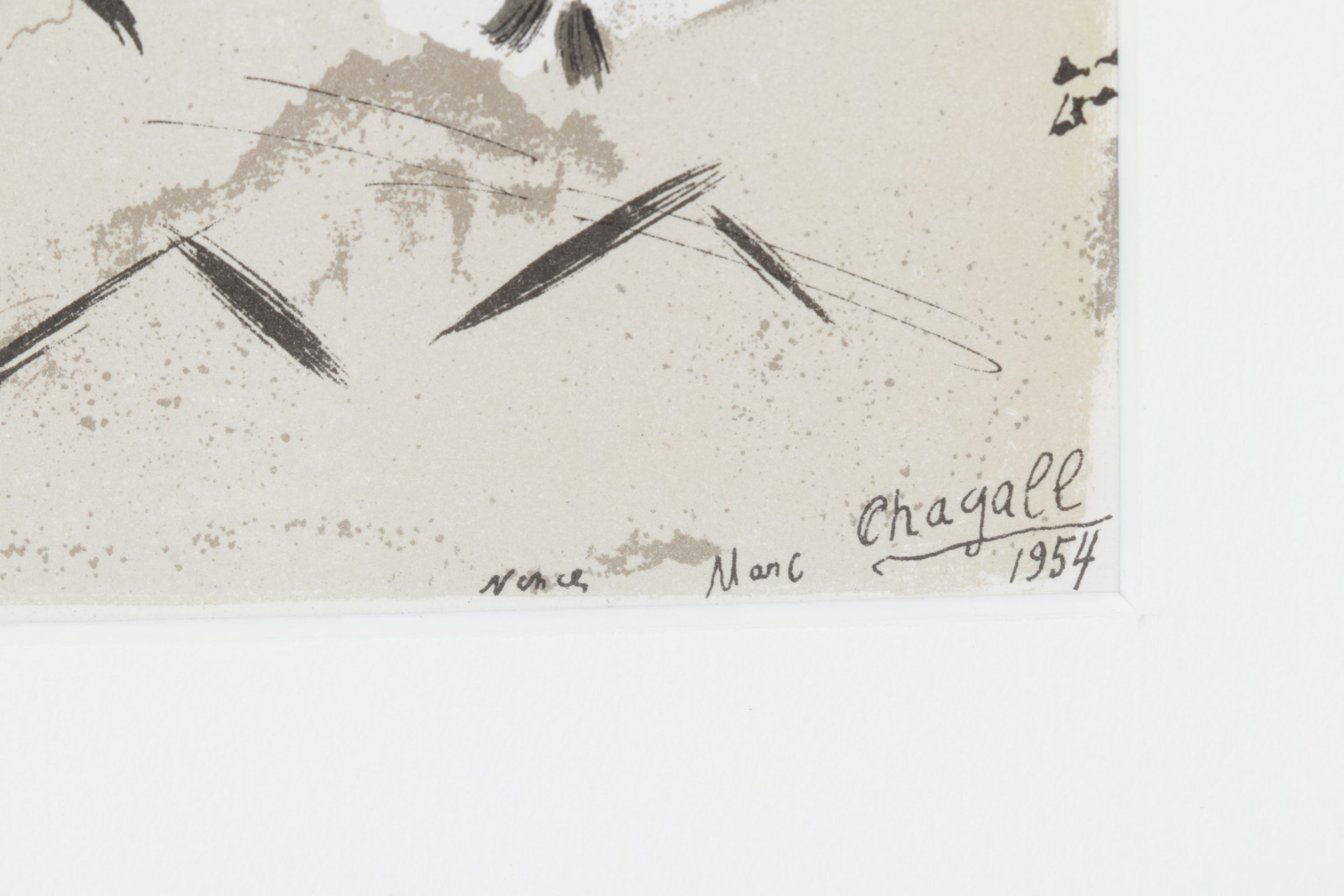 Lithograph after Marc Chagall "Affiche Pour la Ville de Vence"