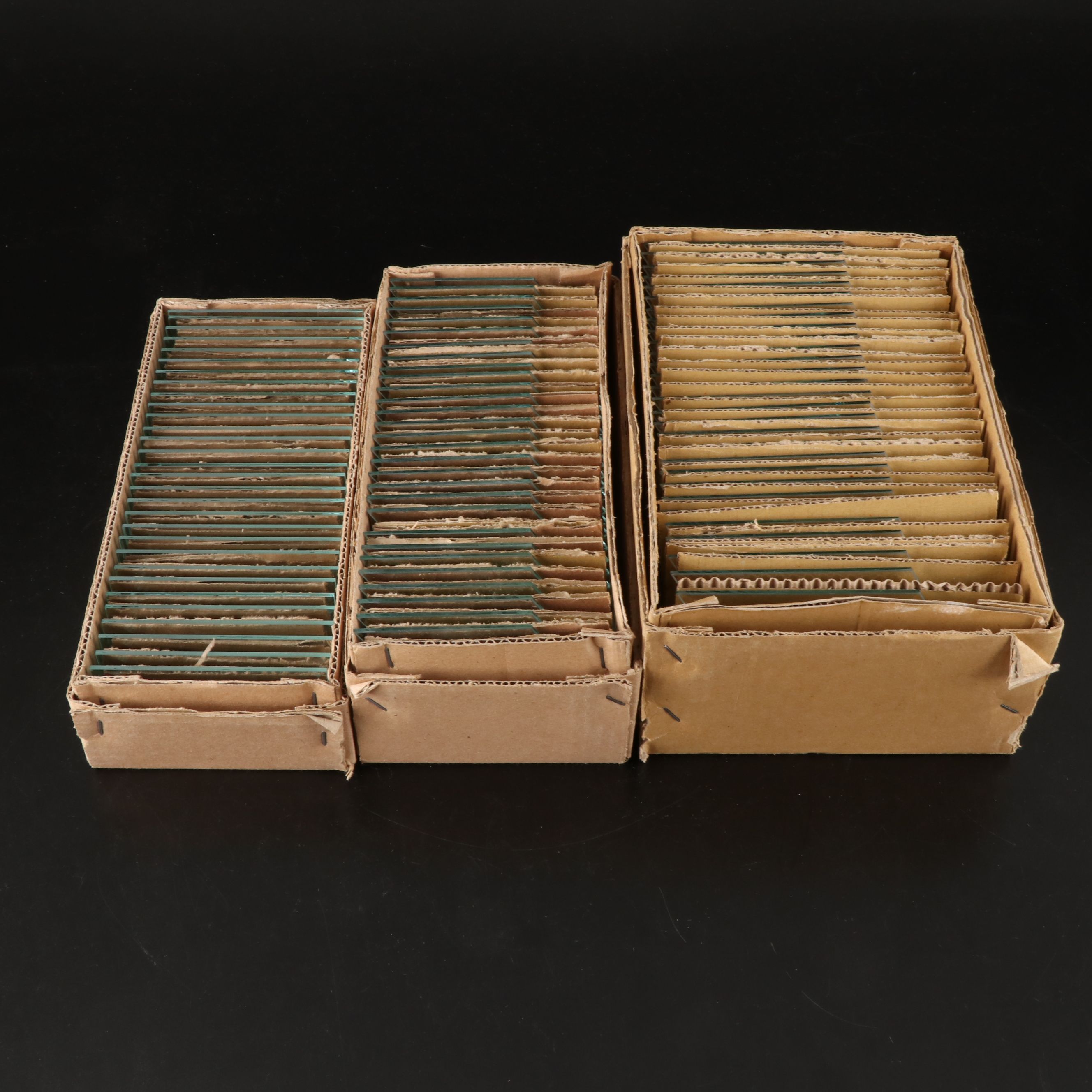 Lihua Glass Pattern Set with More Clear Beveled and Other Glass Pieces