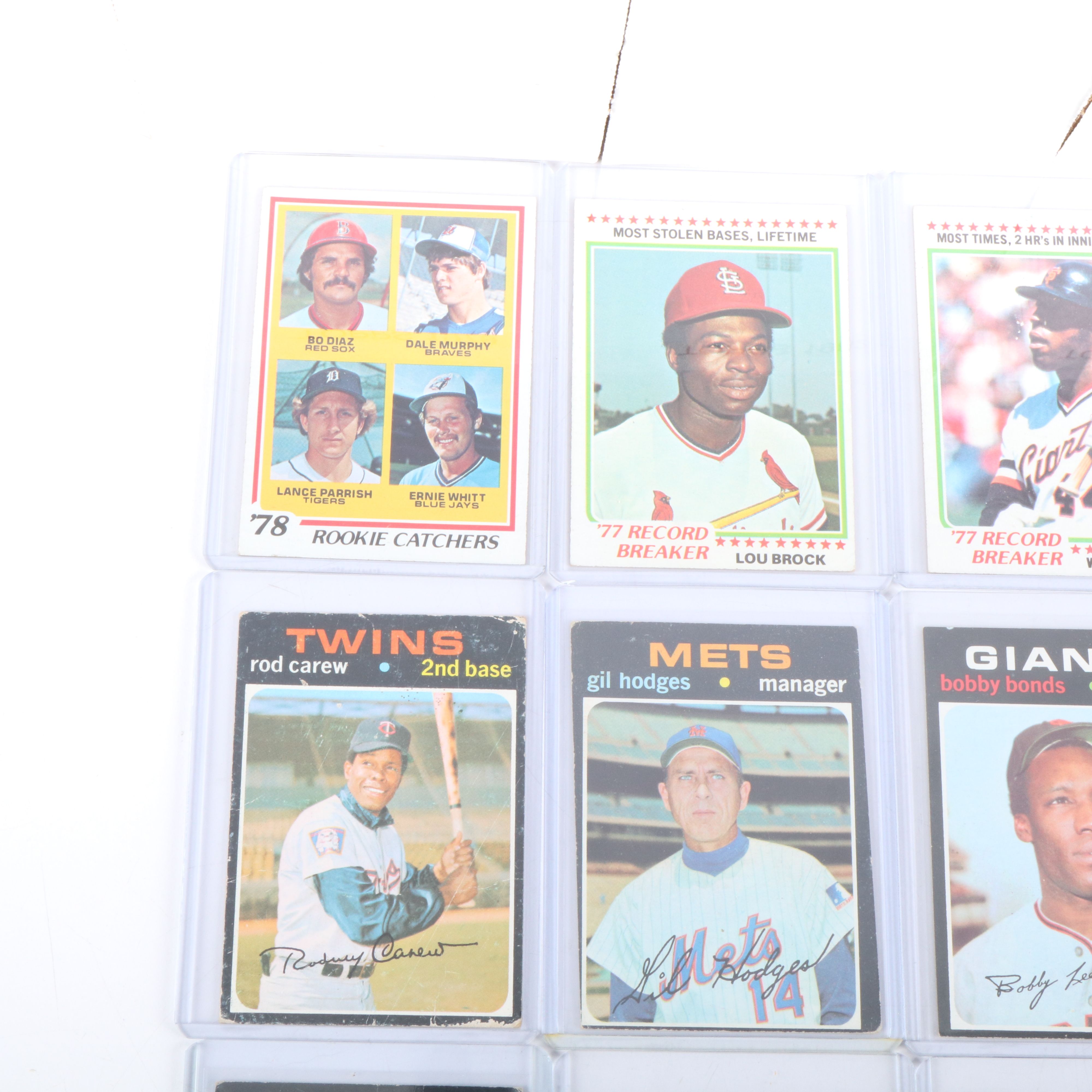 Four Boxes of Topps Baseball Cards, 1970s and Early 1980s