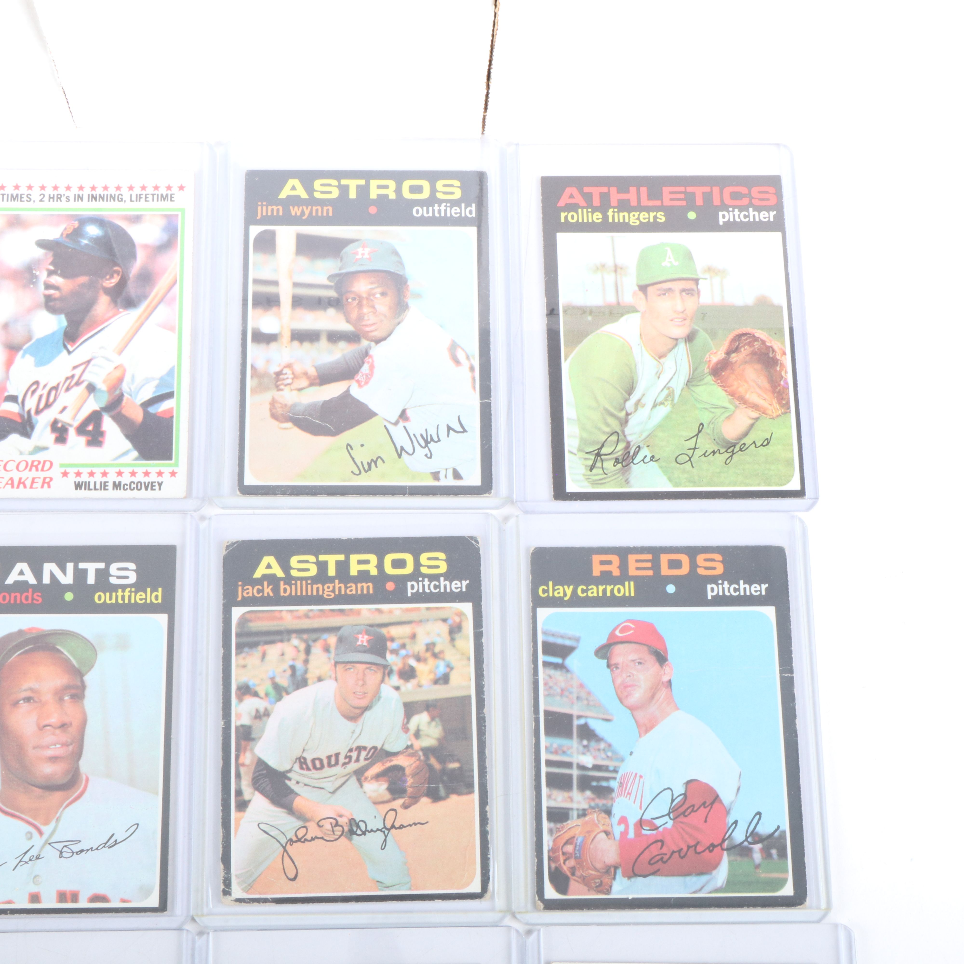 Four Boxes of Topps Baseball Cards, 1970s and Early 1980s