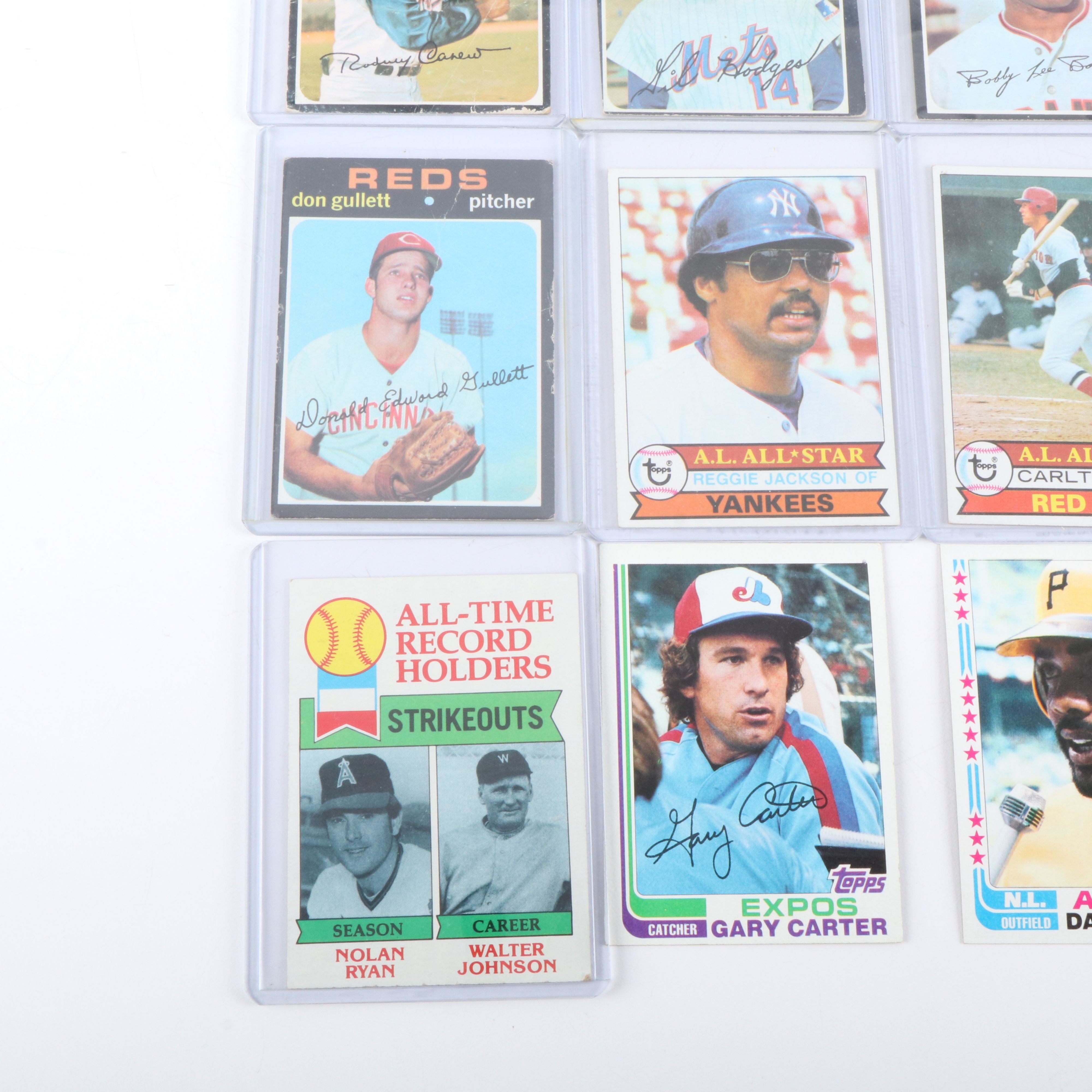 Four Boxes of Topps Baseball Cards, 1970s and Early 1980s