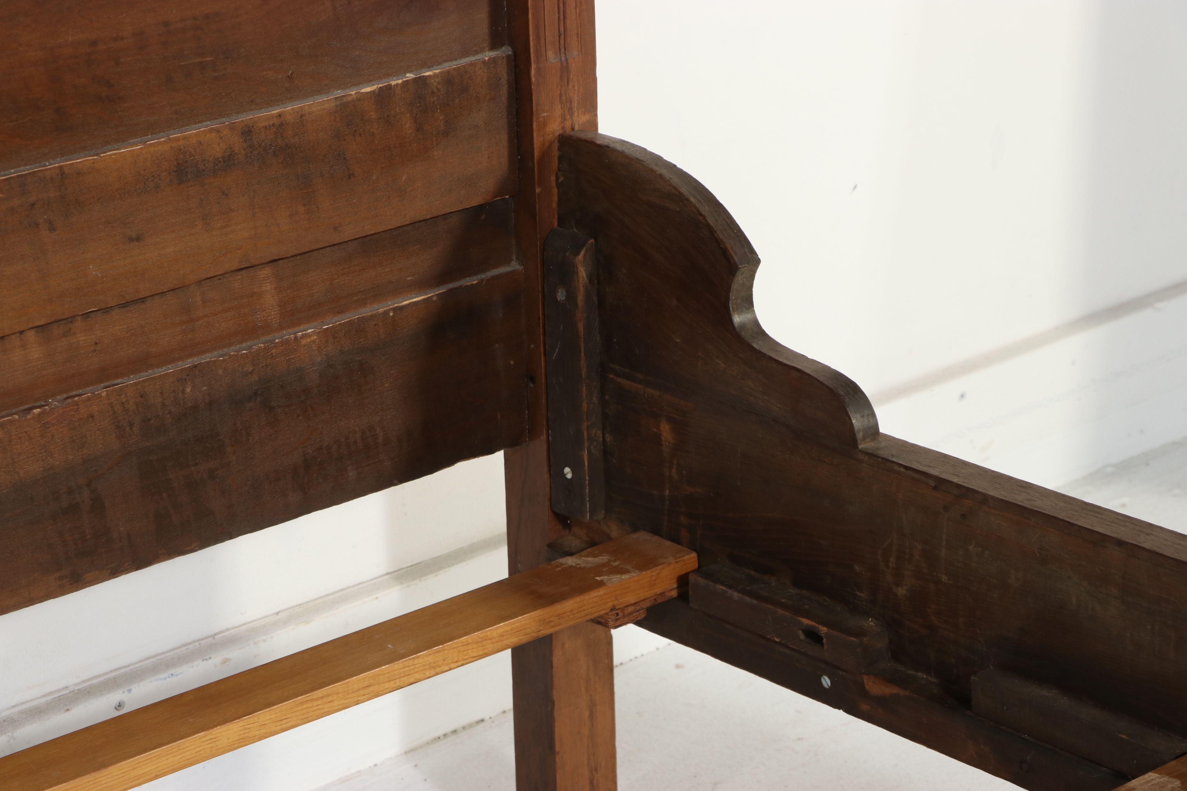 Victorian Eastlake Style Walnut Bed Frame, Late 19th Century