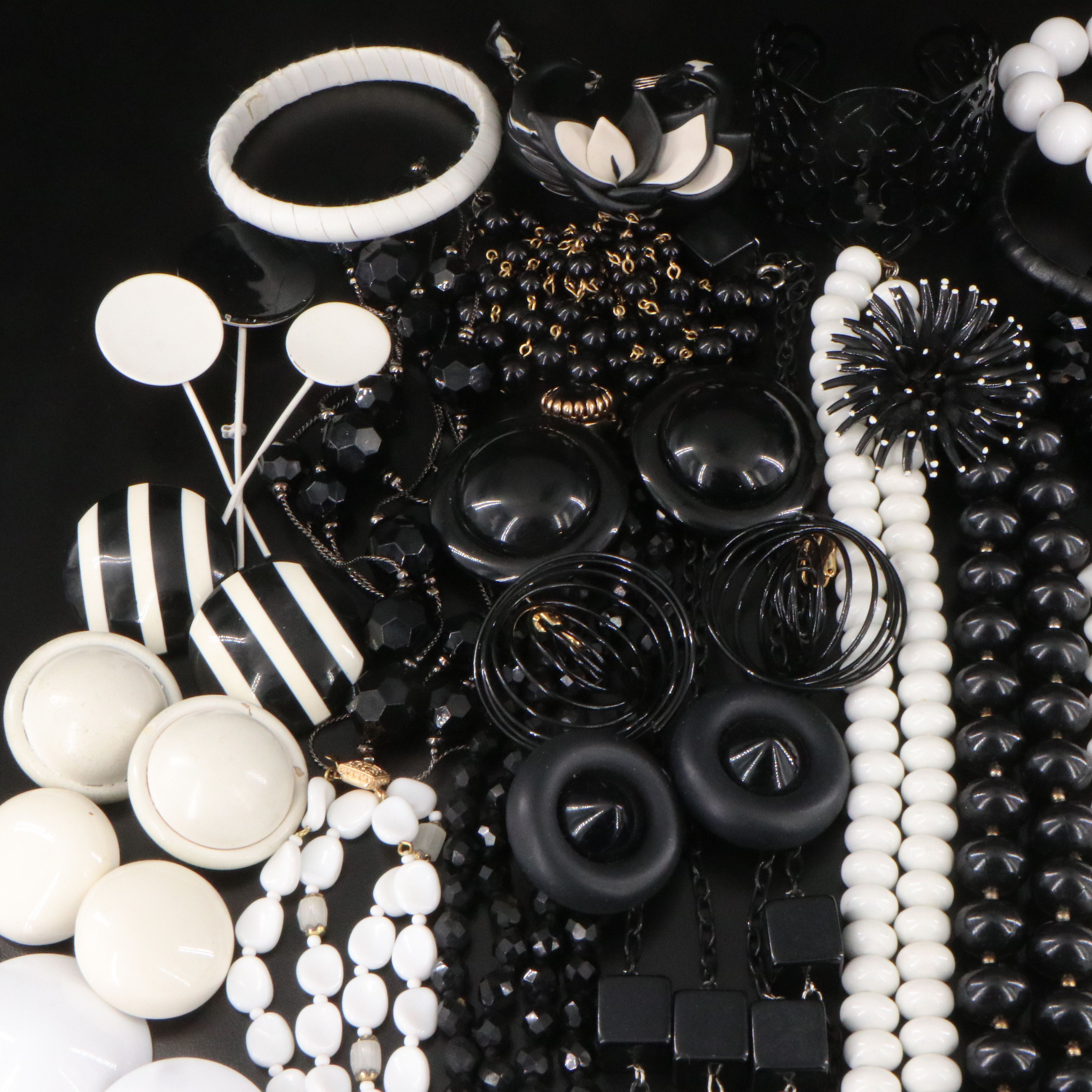 Vintage Monochromatic Jewelry Collection