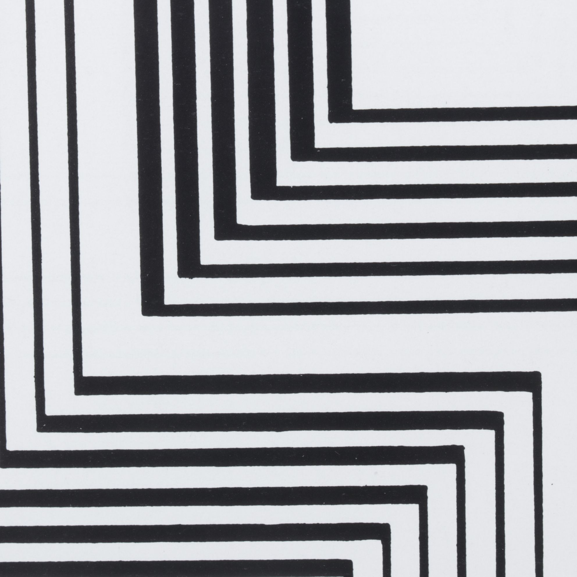 Geometric Lithograph After Josef Albers "Shrine" from Graphic Tectonics Series