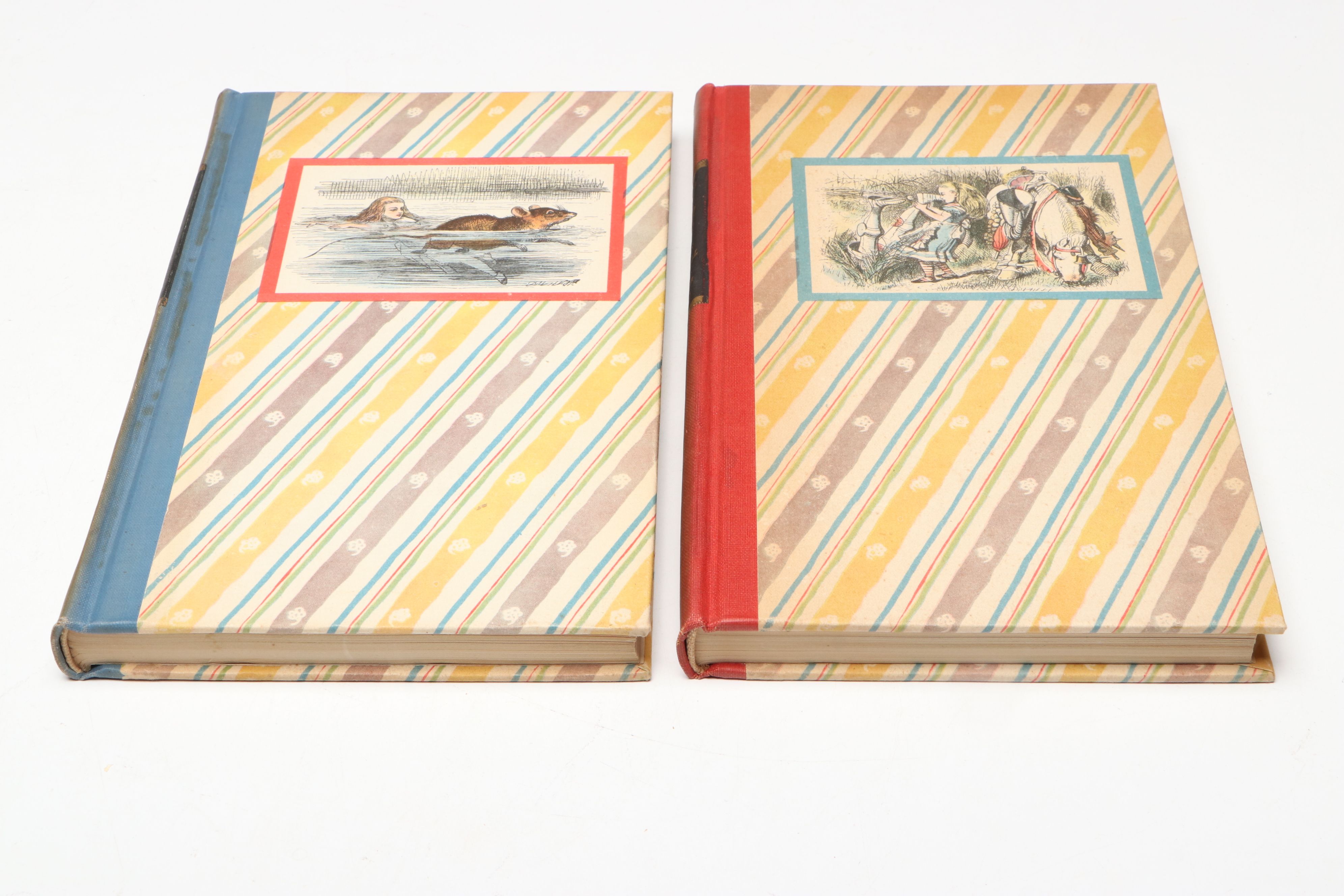 Illustrated "Alice in Wonderland" and "Through the Looking-Glass" Box Set, 1946