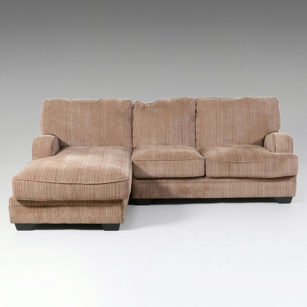 Contemporary Two-Piece Sectional Sofa with Left-Facing Chaise
