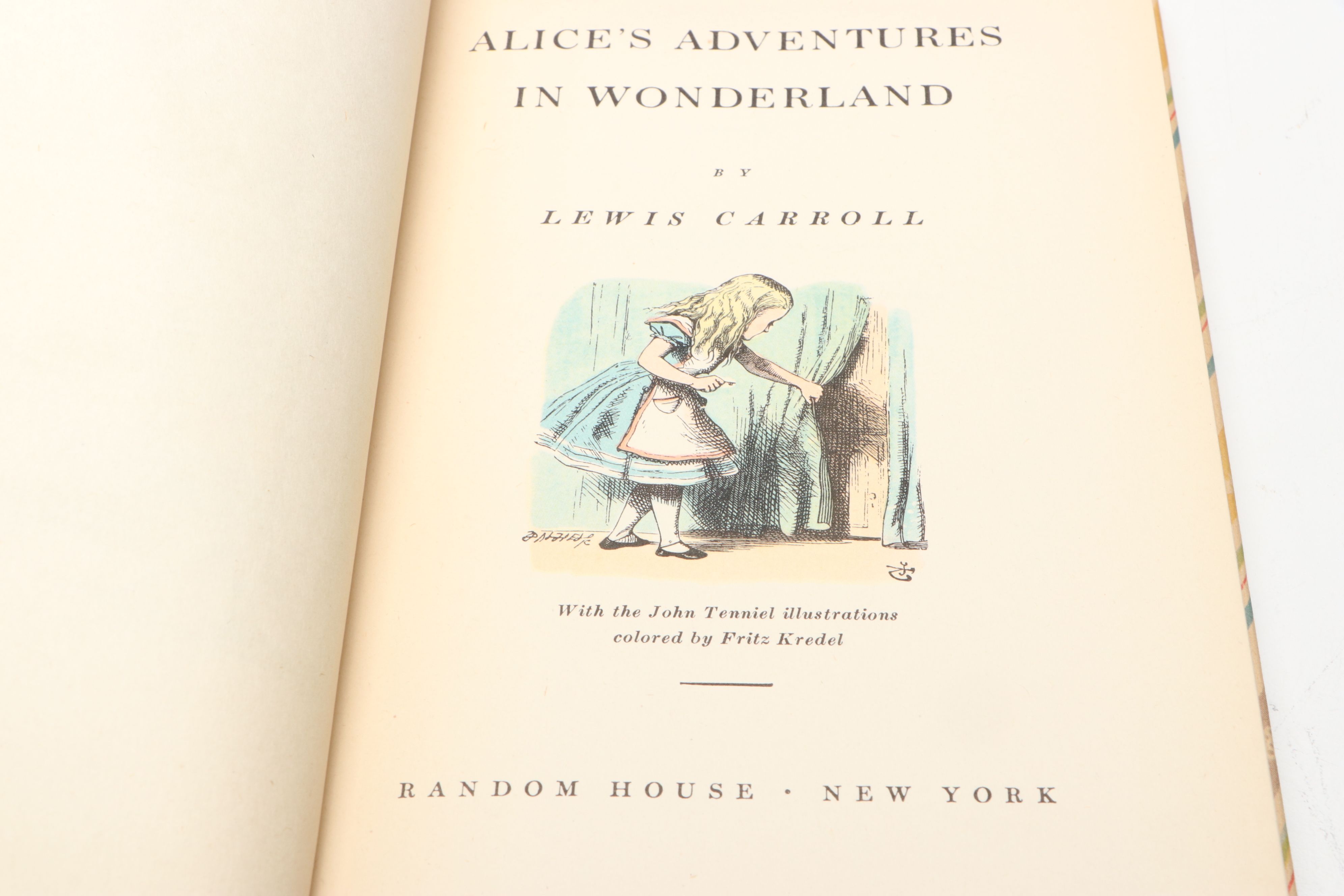 Illustrated "Alice in Wonderland" and "Through the Looking-Glass" Box Set, 1946