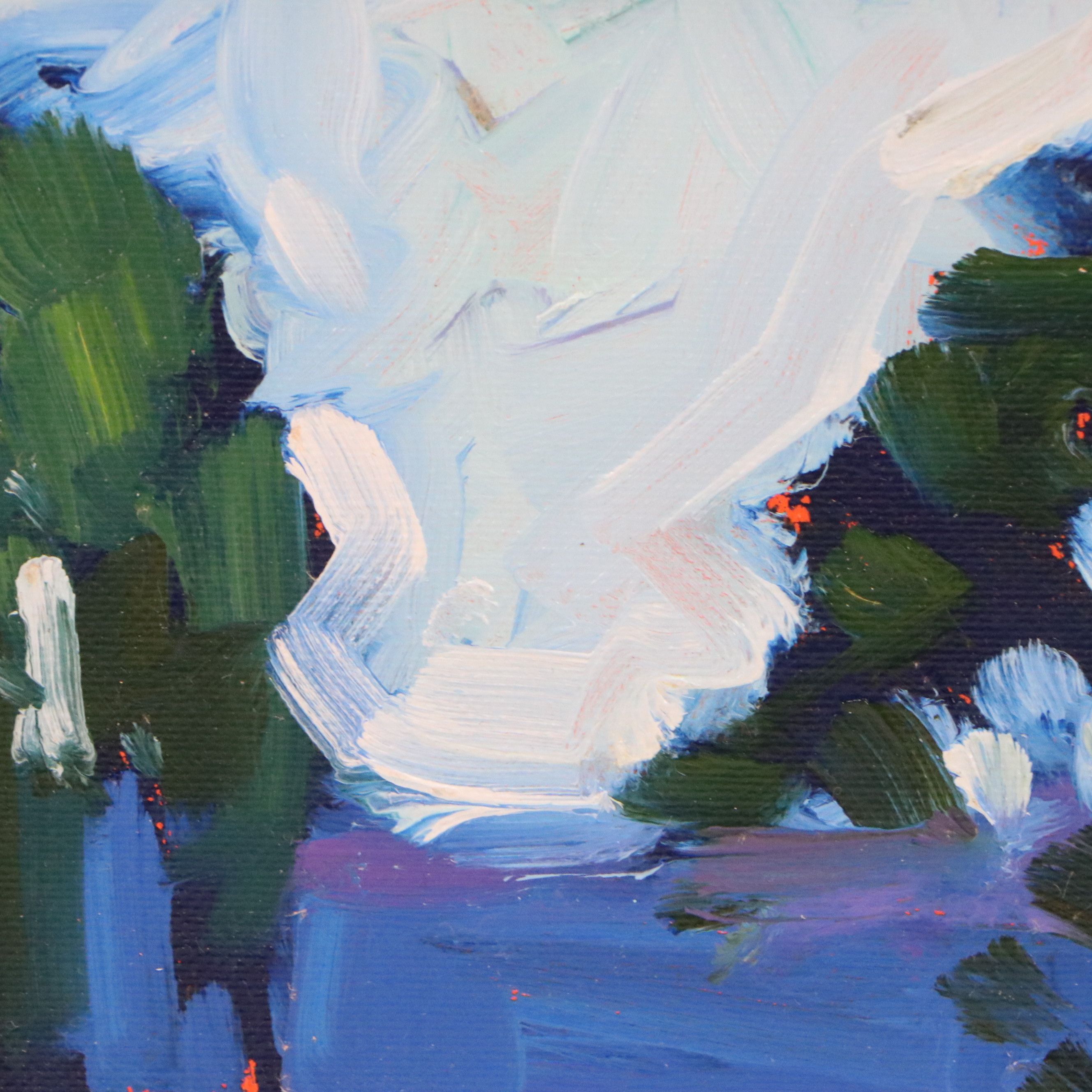 Jose Trujillo Forest Landscape Oil Painting, 21st Century