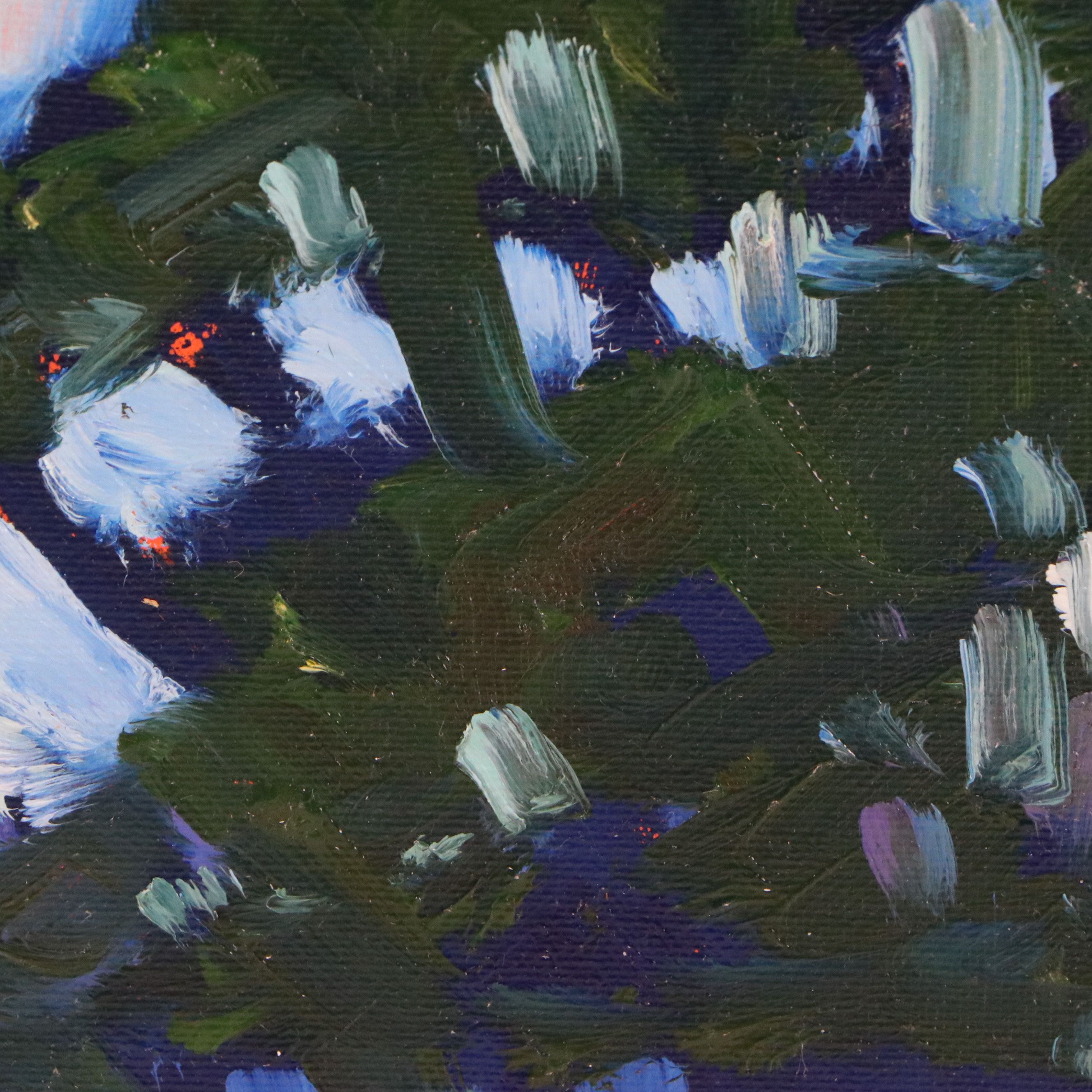 Jose Trujillo Forest Landscape Oil Painting, 21st Century