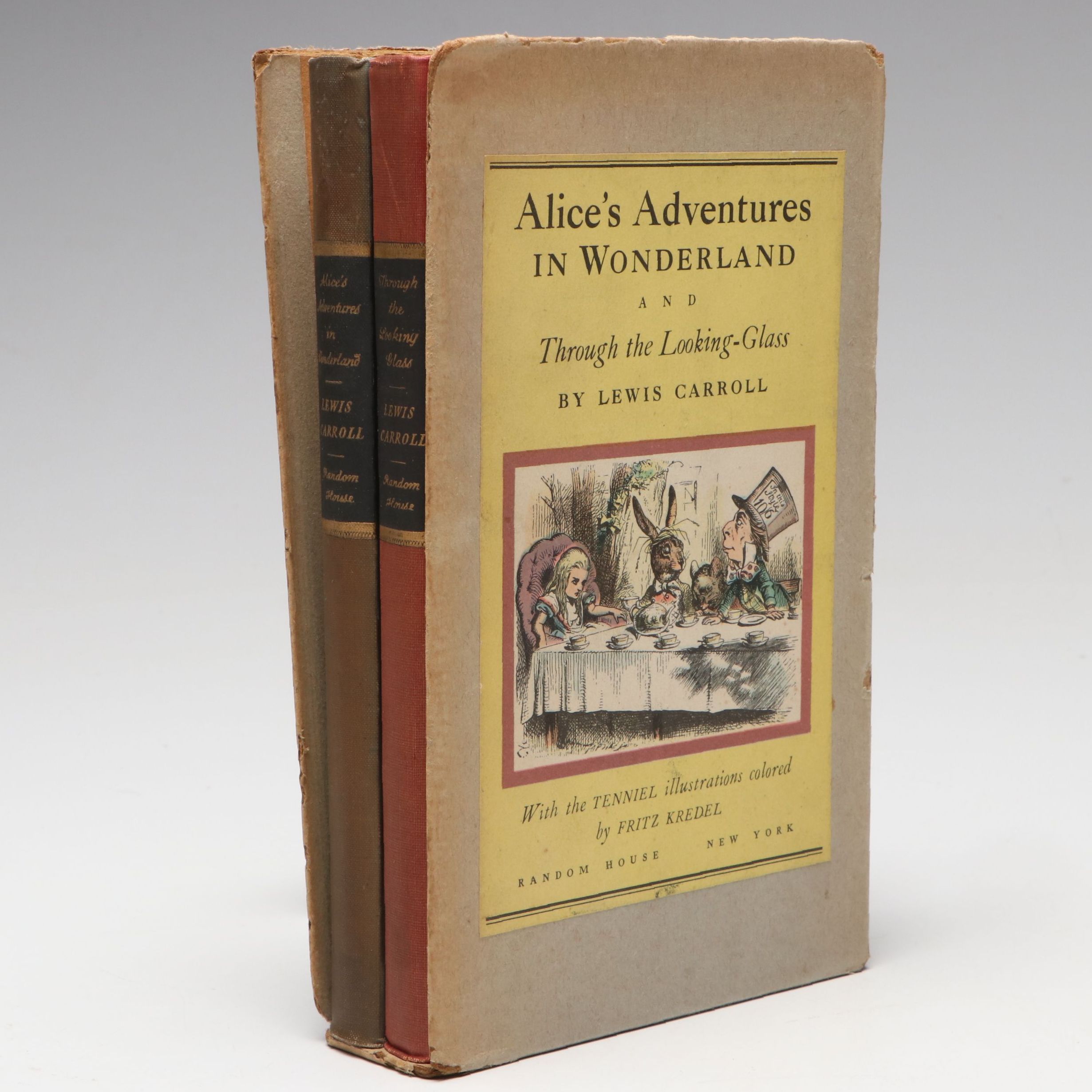 Illustrated "Alice in Wonderland" and "Through the Looking-Glass" Box Set, 1946