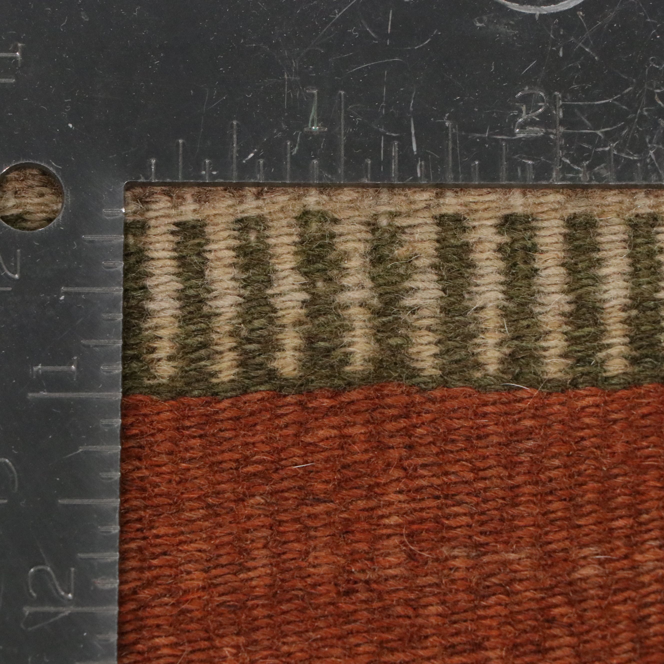 2'4 x 4'11 Handwoven Ganado Style Southwestern Accent Rug