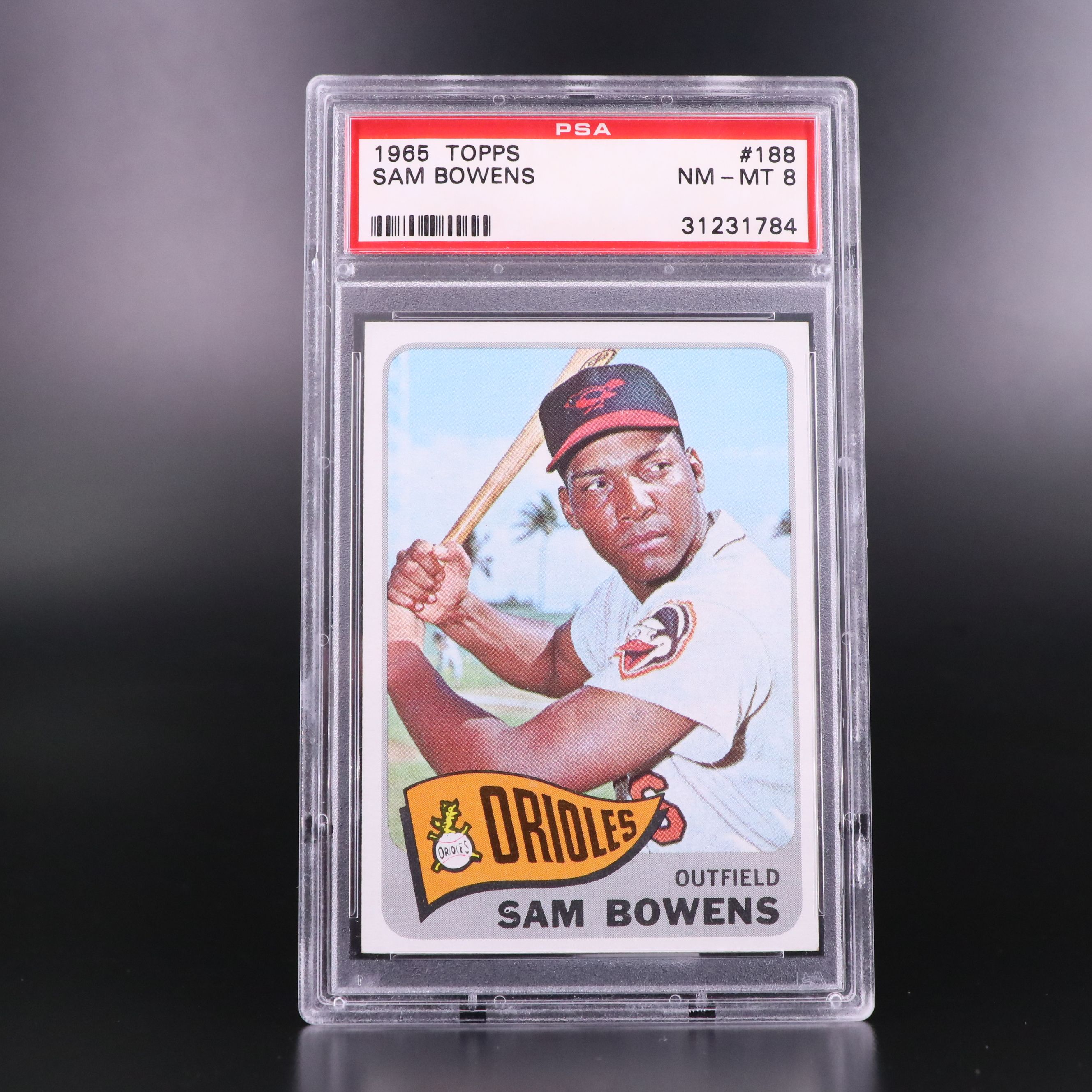 1965 Topps Baseball Cards Featuring Hank Aguirre and More, Graded PSA 8