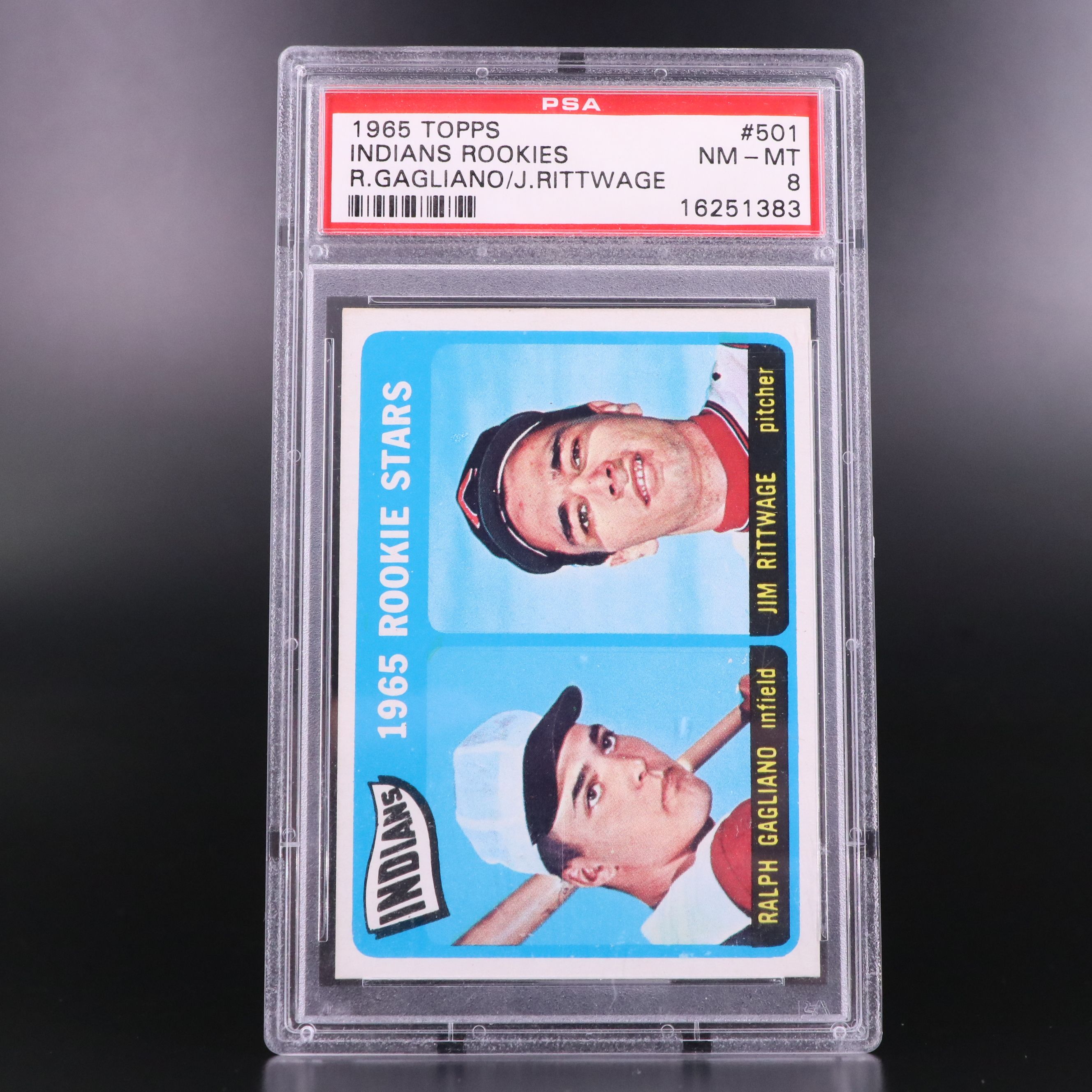 1965 Topps Baseball Cards Featuring Hank Aguirre and More, Graded PSA 8