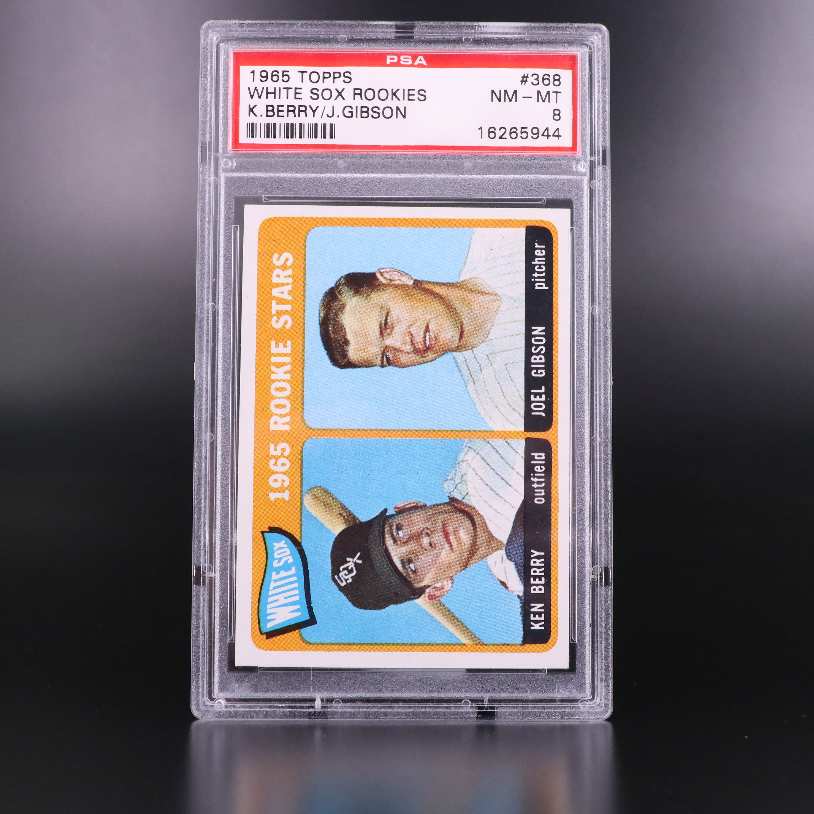 1965 Topps Baseball Cards Featuring Hank Aguirre and More, Graded PSA 8