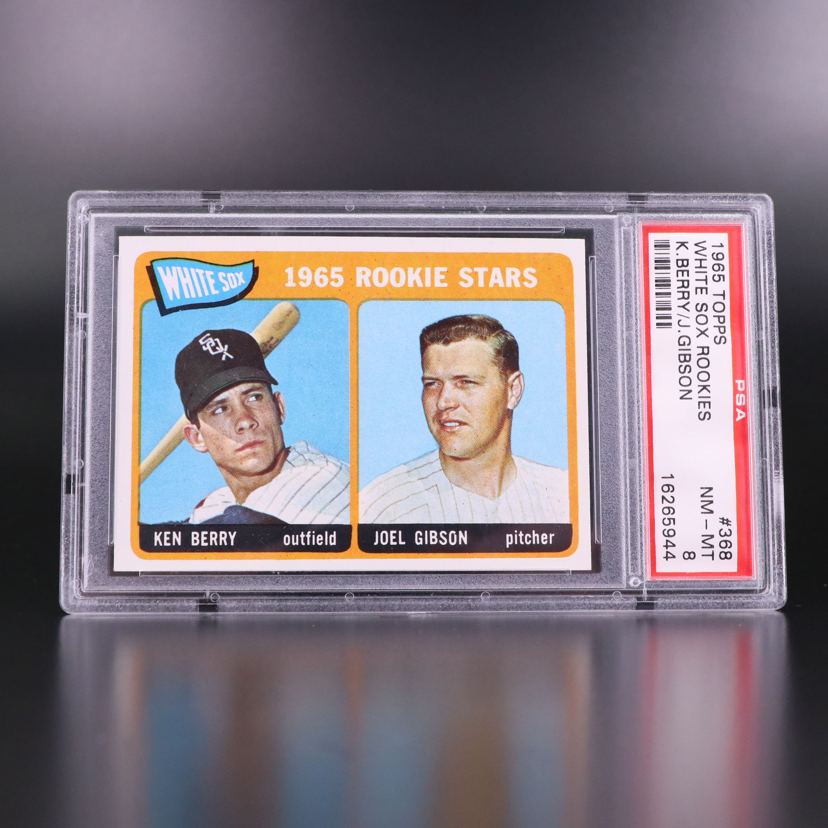 1965 Topps Baseball Cards Featuring Hank Aguirre and More, Graded PSA 8