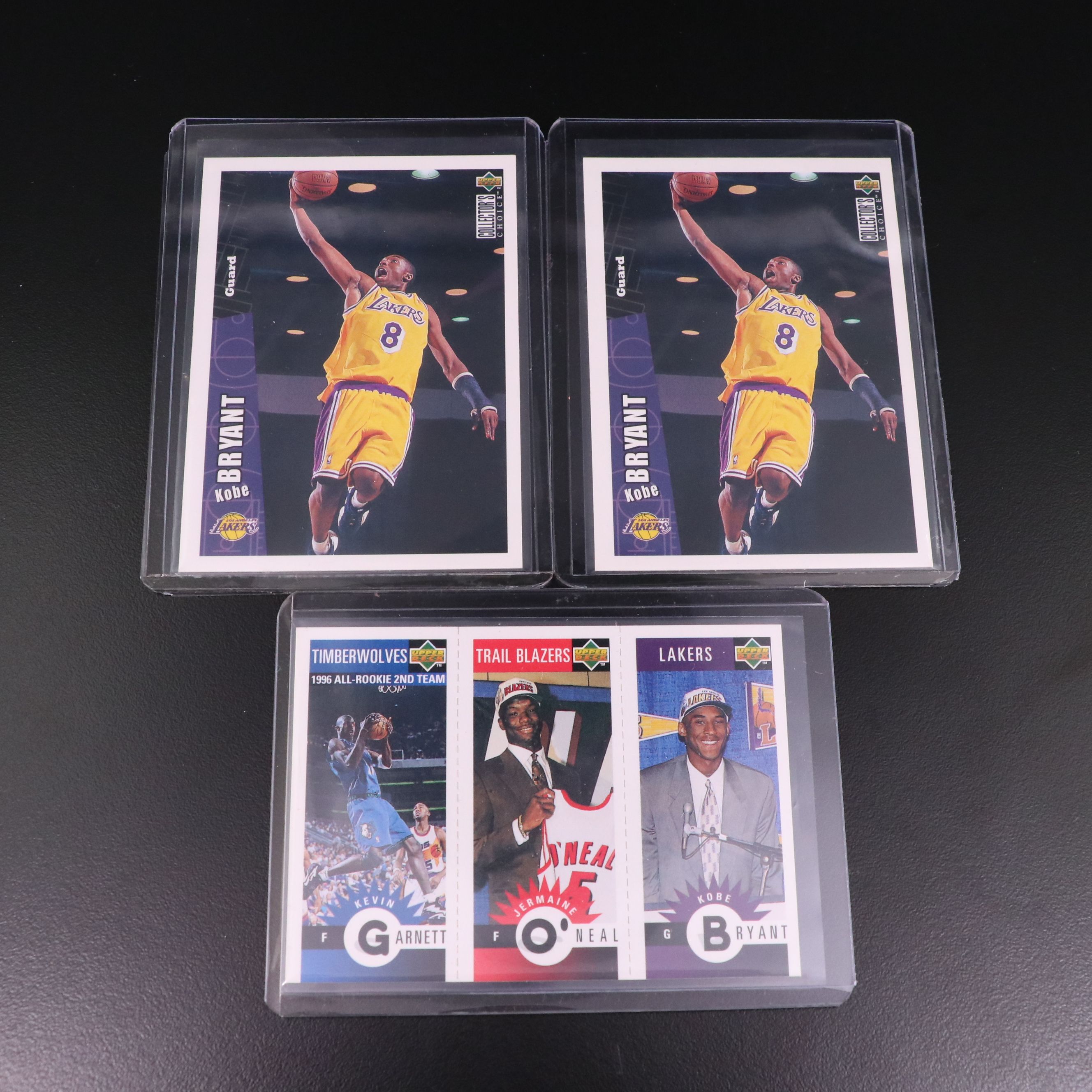 1996 Upper Deck Kobe Bryant Los Angeles Lakers Rookie Basketball Cards
