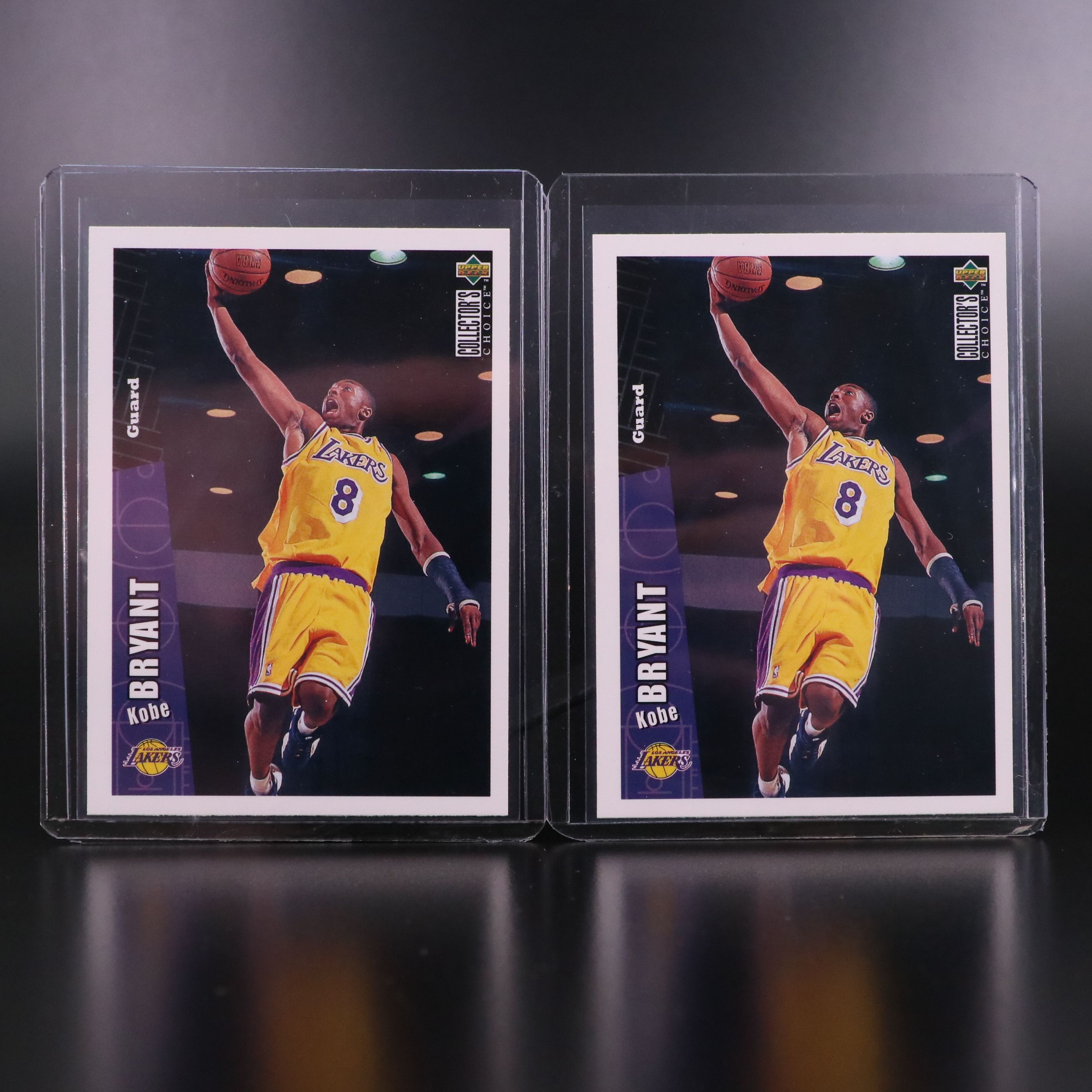 1996 Upper Deck Kobe Bryant Los Angeles Lakers Rookie Basketball Cards