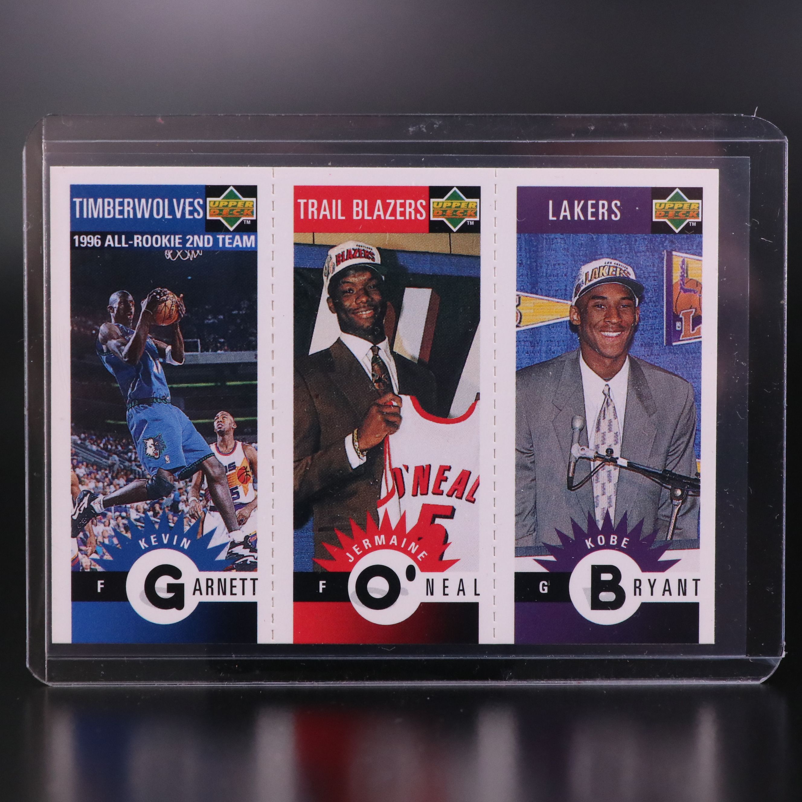 1996 Upper Deck Kobe Bryant Los Angeles Lakers Rookie Basketball Cards