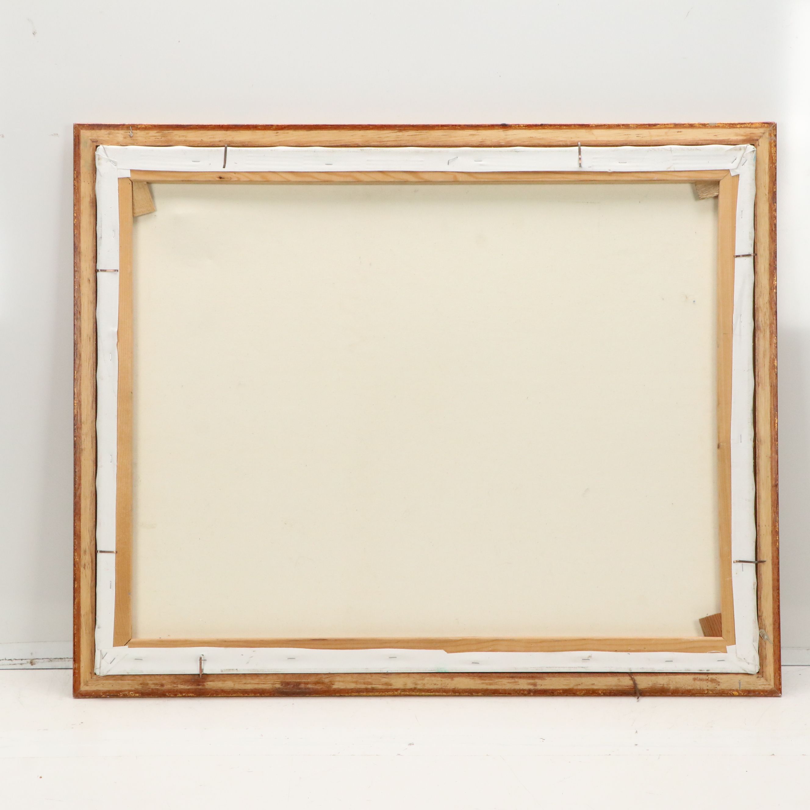 Impressionistic Style Landscape Oil Painting, Late 20th Century