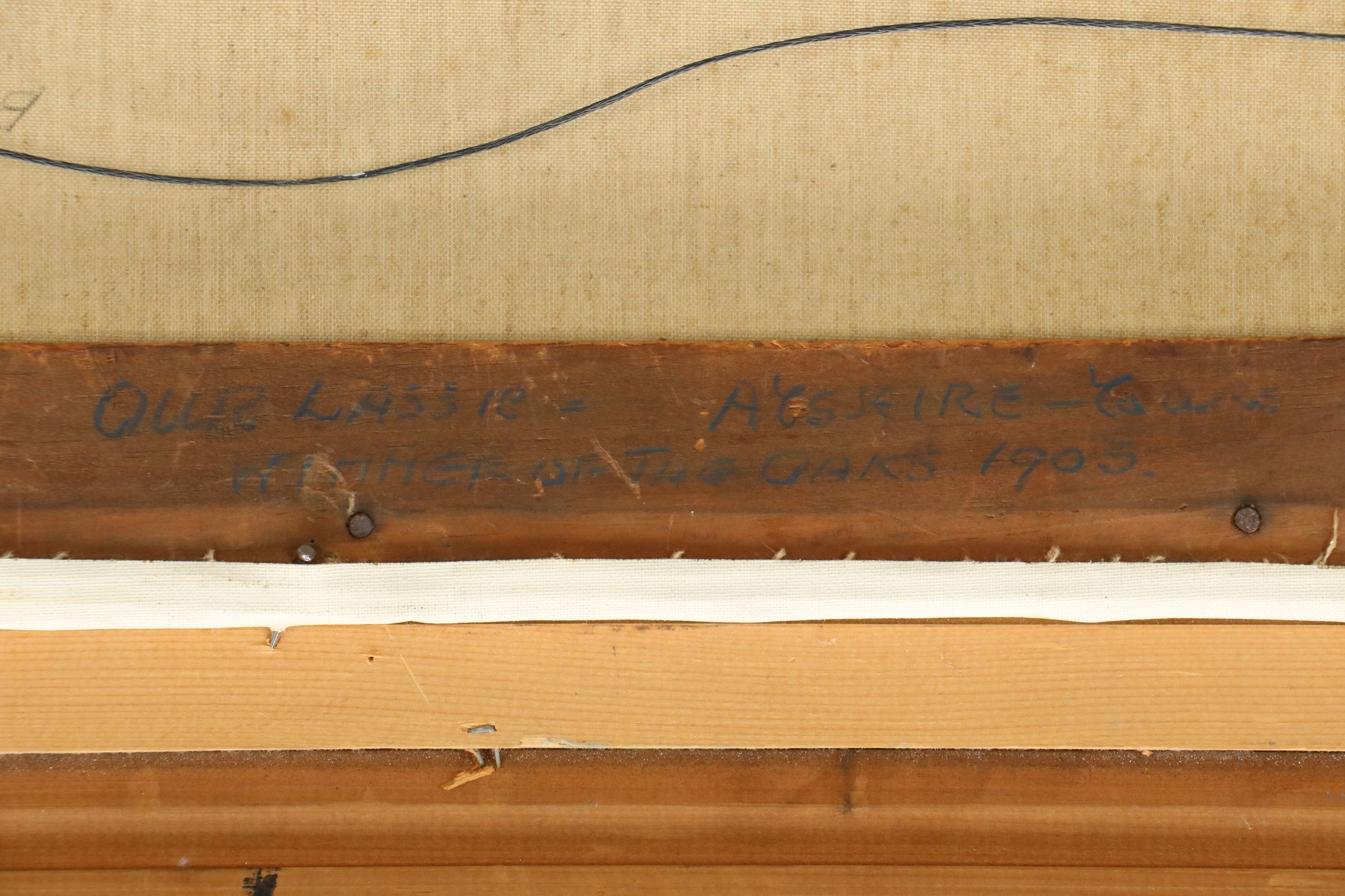 Parisian Harbor Scene Oil Painting "Bateaux - Pêche - Norandie," 1975