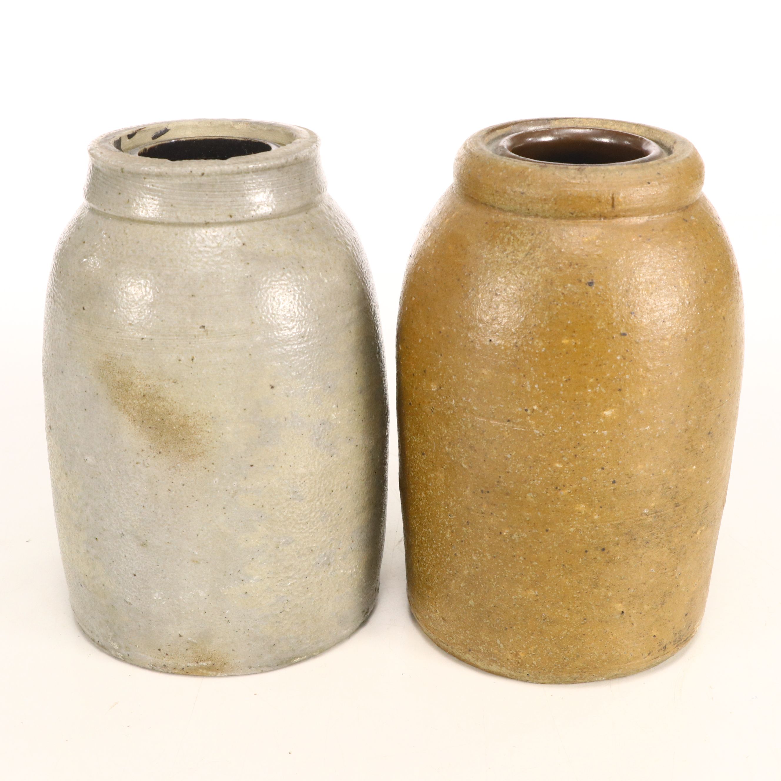 Salt Glazed and Other Stoneware Crocks