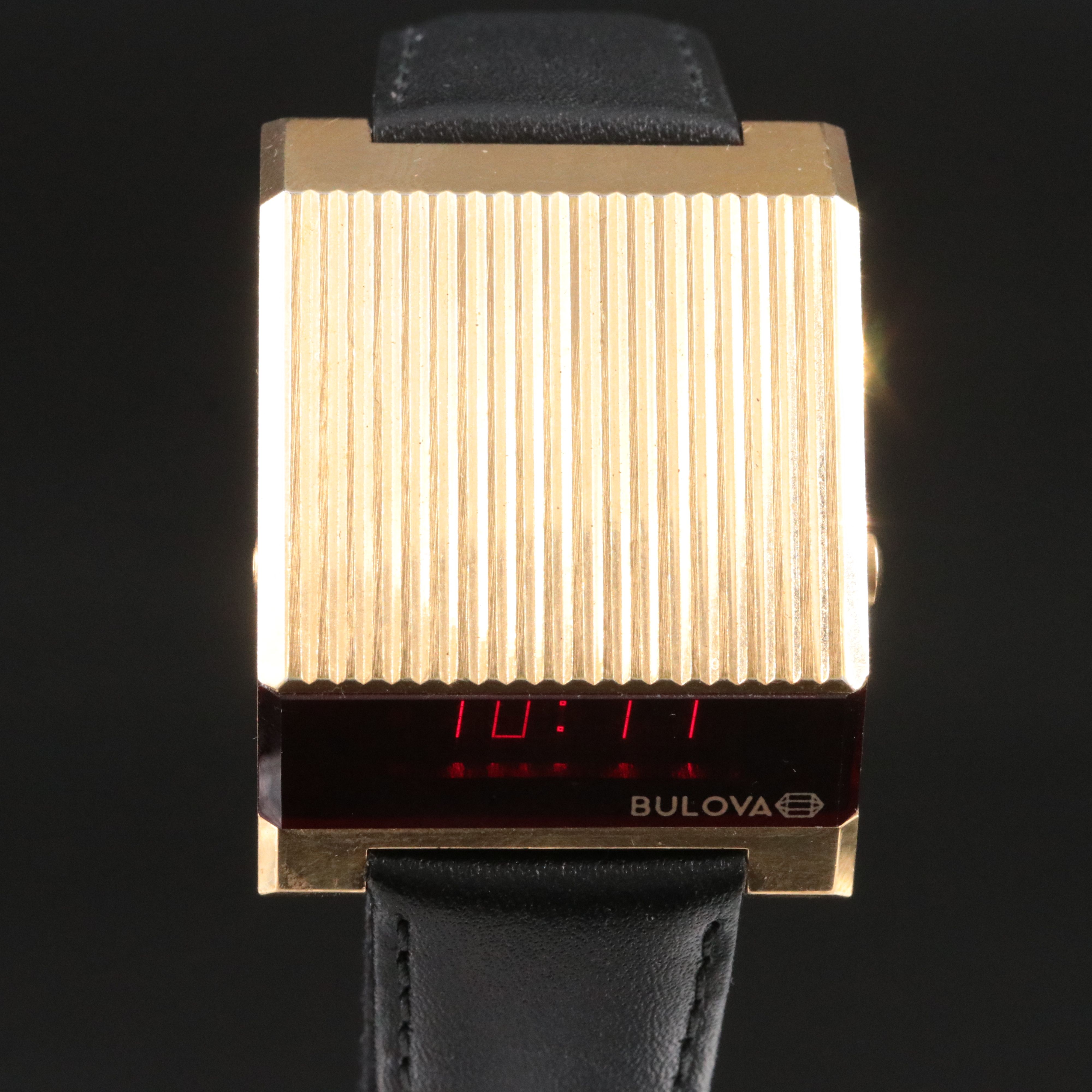 Vintage Bulova Computron L.E.D. Circa 1976 Watch