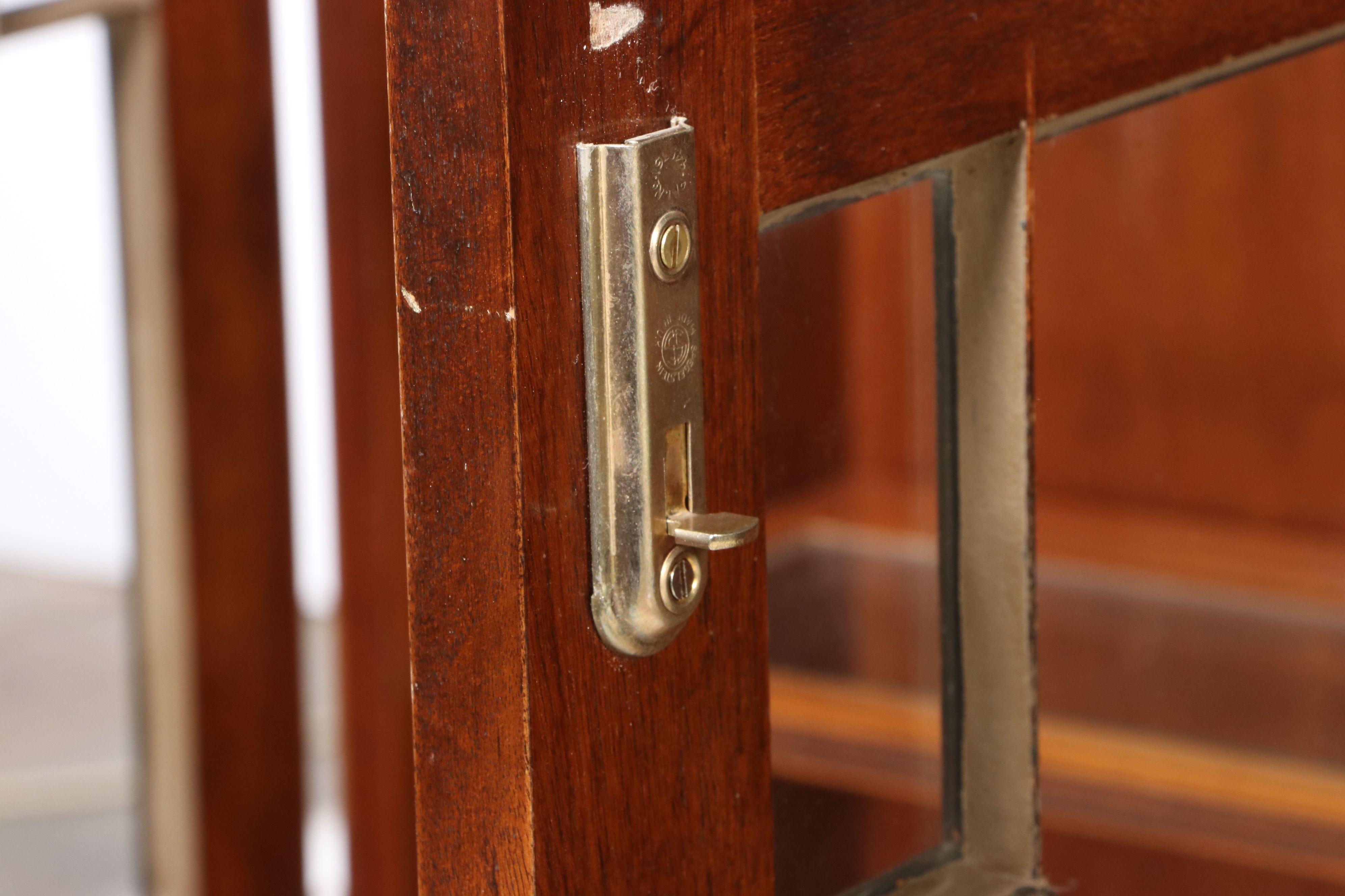 Chippendale Style Mahogany Breakfront China Cabinet