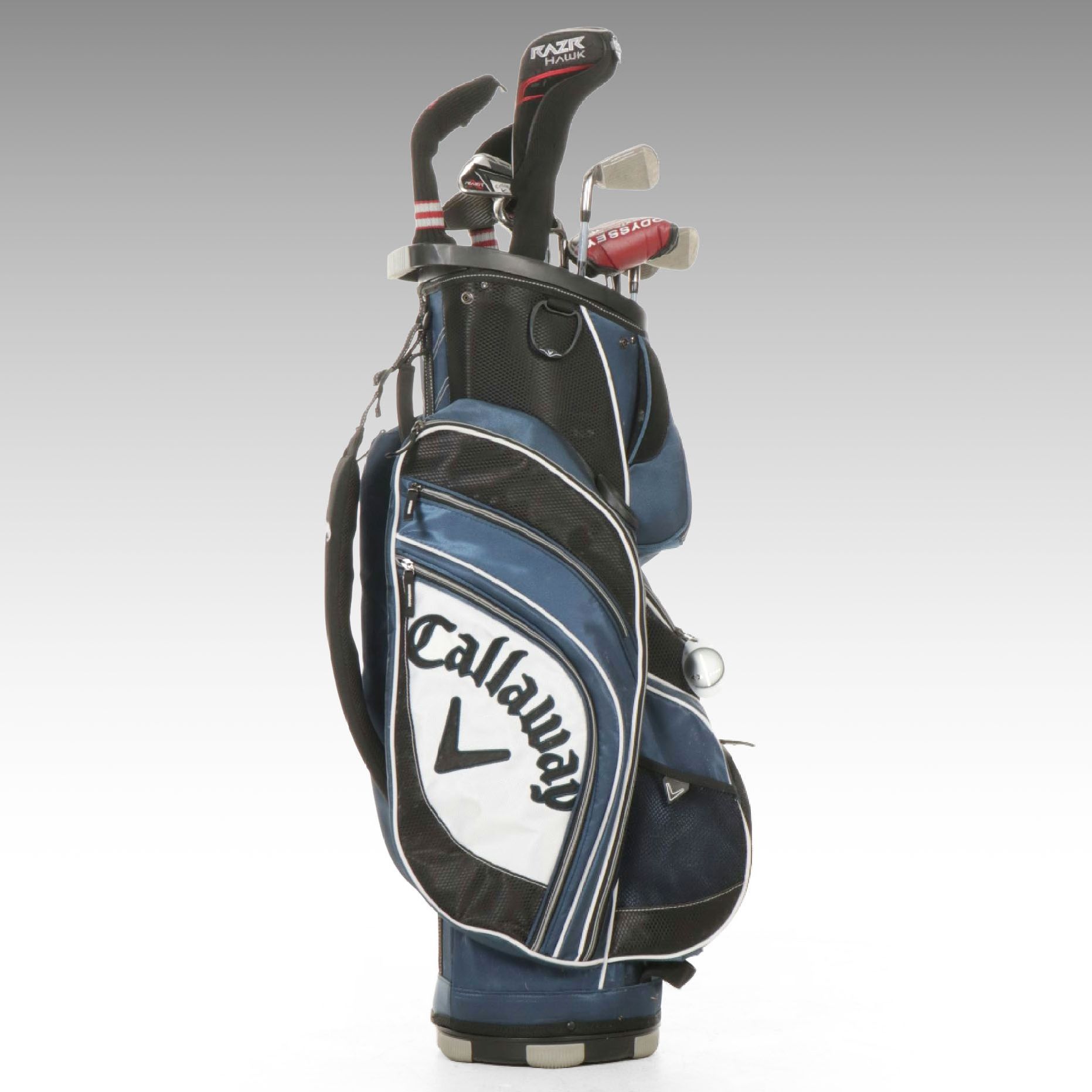 Callaway "RAZR X" Iron Golf Club Set with Other Clubs and Bag