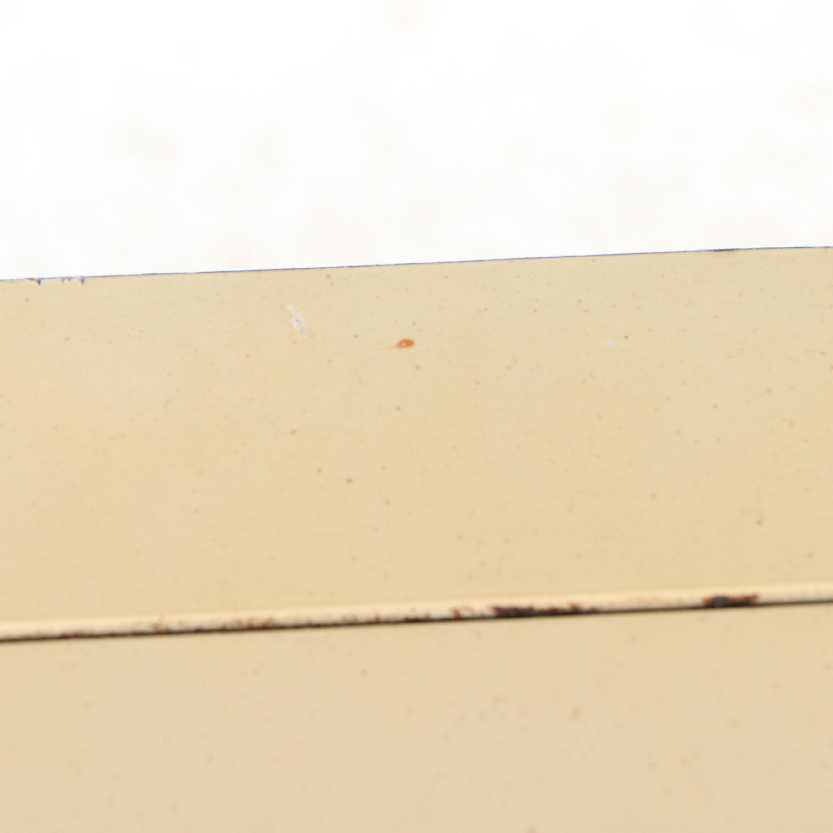 Contemporary Turned Painted Wood End Table