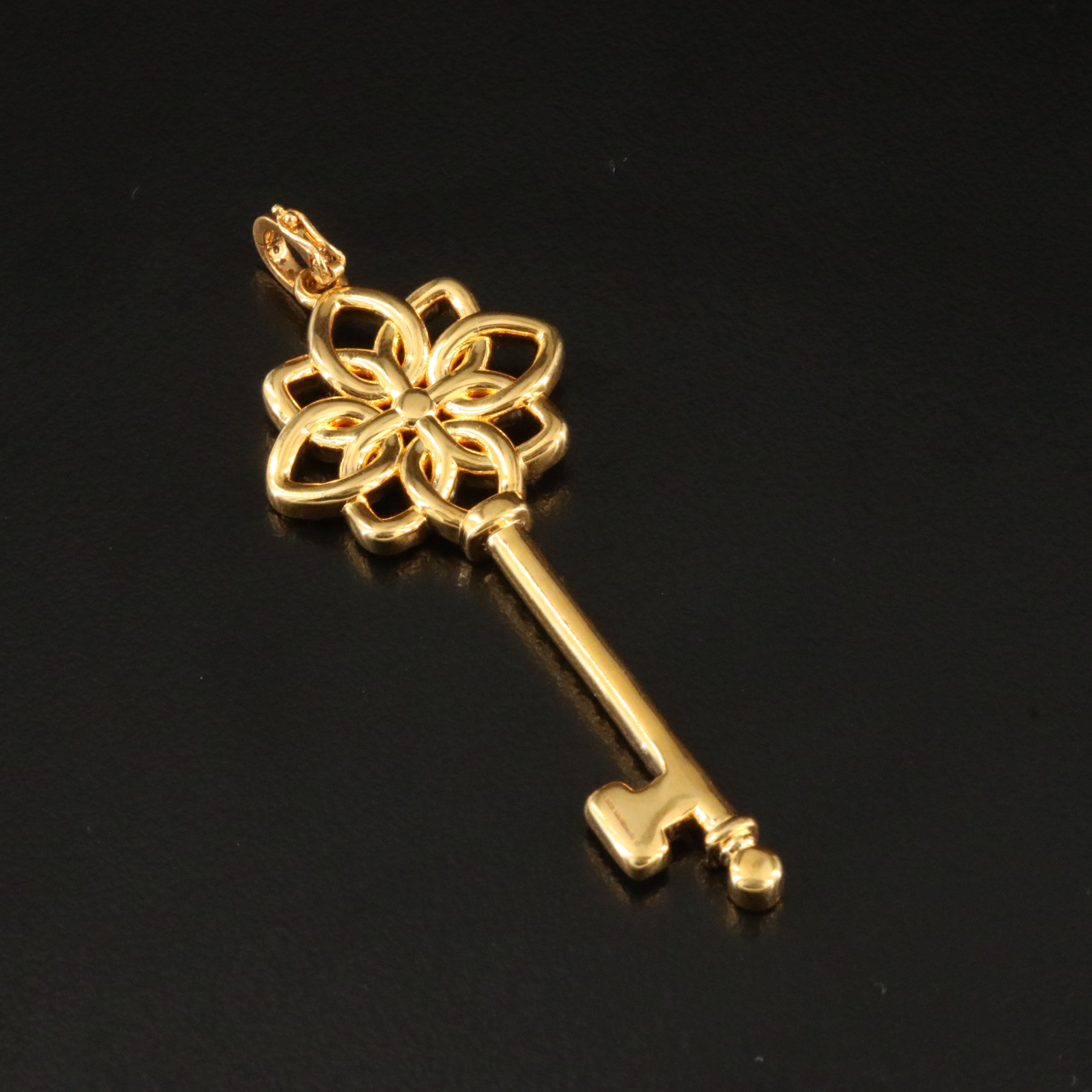 18K 1.04 CTW Lab Grown Diamond Enhancer Pendant