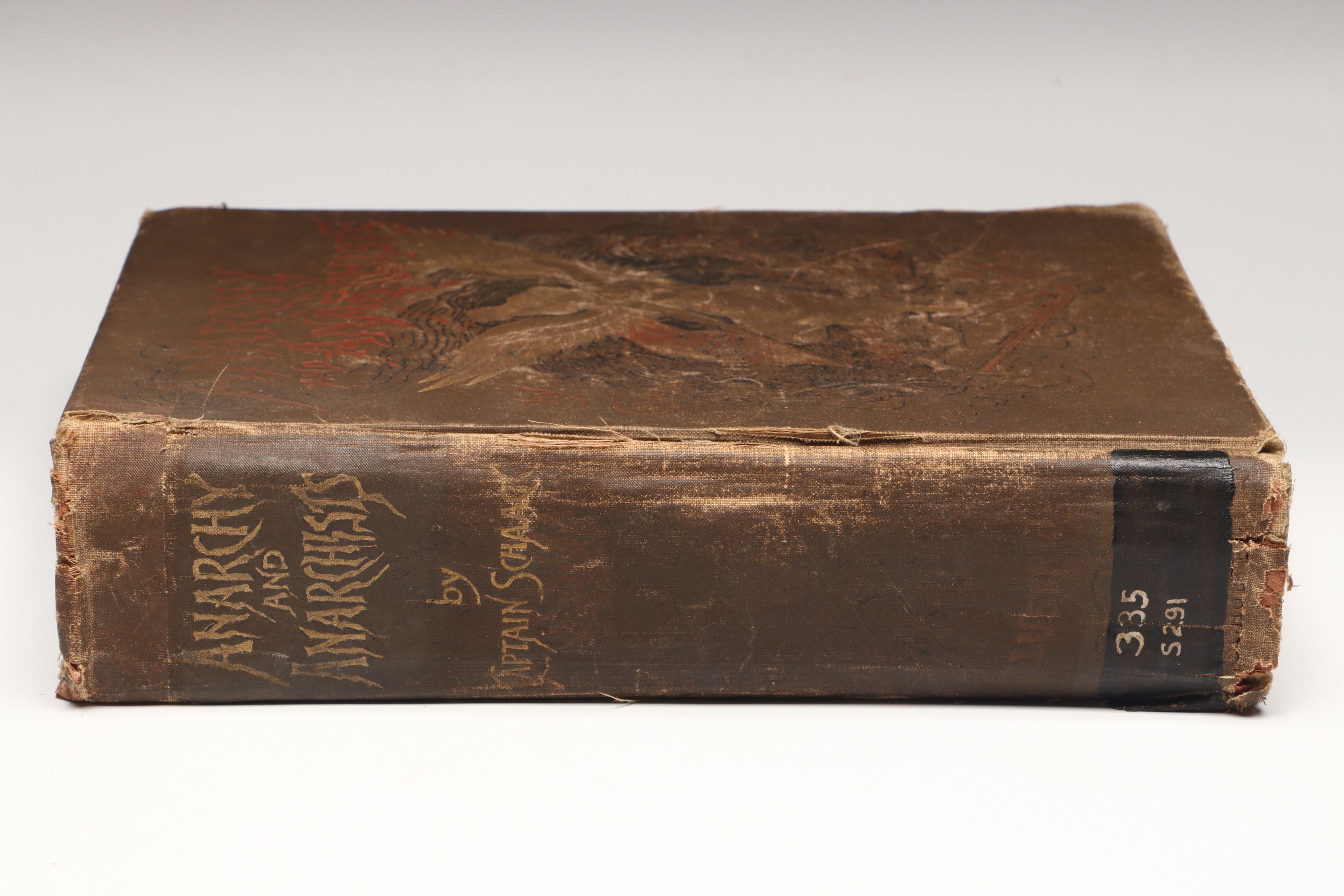 Illustrated "Anarchy and Anarchists" by Michael J. Schaack, 1889