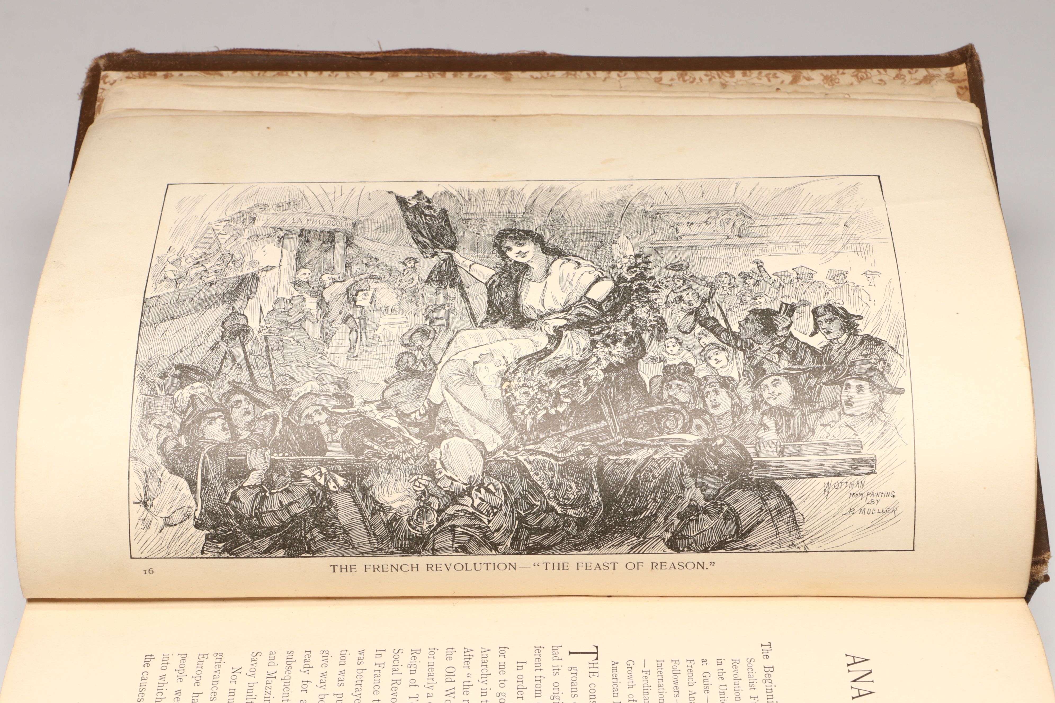 Illustrated "Anarchy and Anarchists" by Michael J. Schaack, 1889