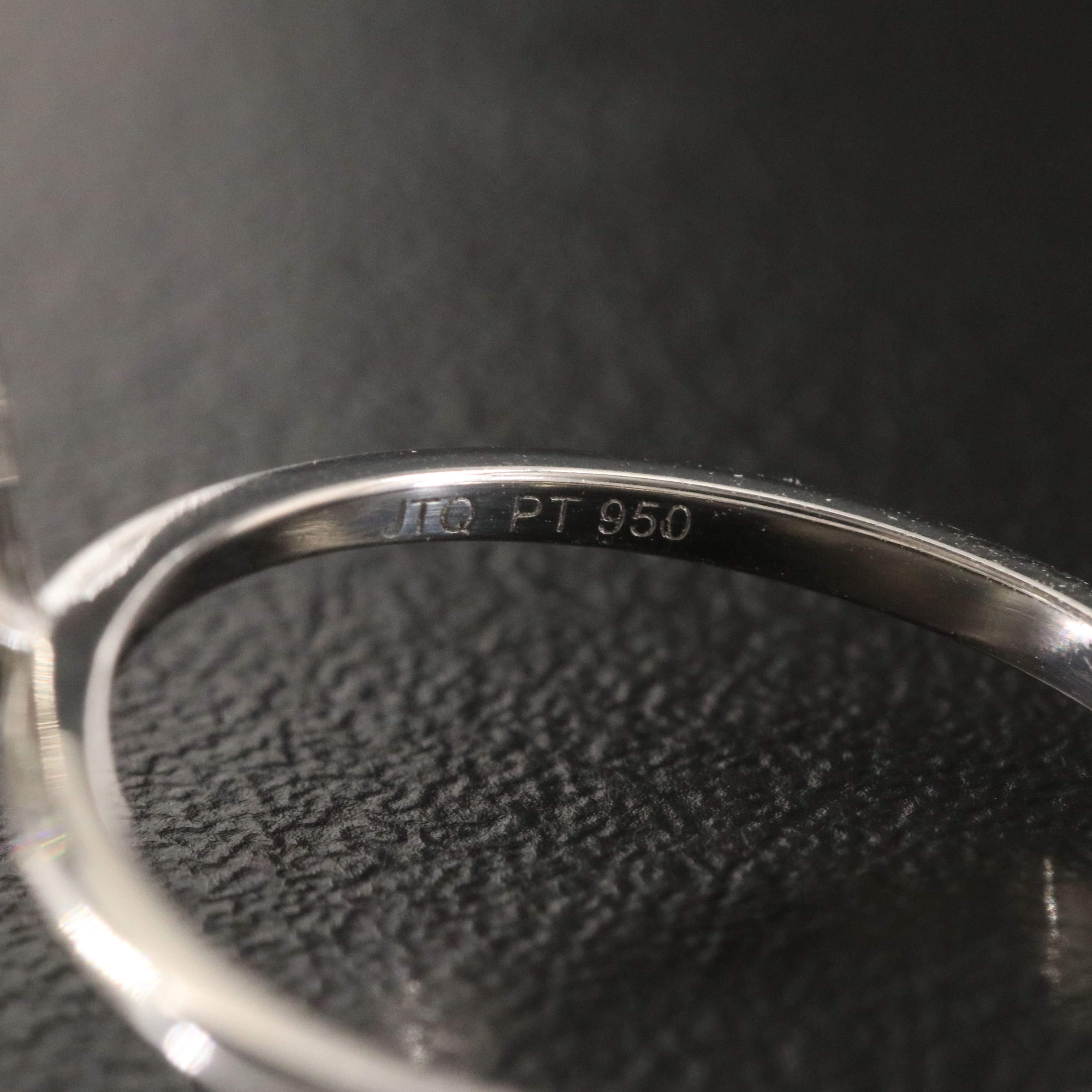 Platinum 2.07 CT Lab Grown Diamond Solitaire Ring